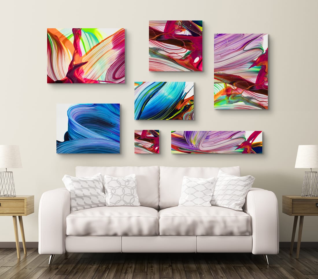 Abstrakte Kunstdrucke Variationen von Bild 1959