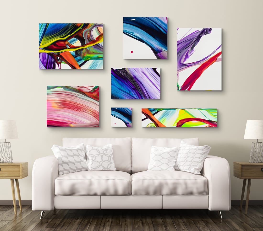 Abstrakte Kunstdrucke Variationen von Bild 1959