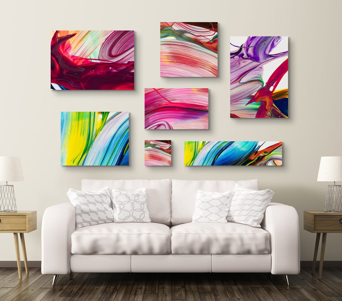 Abstrakte Kunstdrucke Variationen von Bild 1959