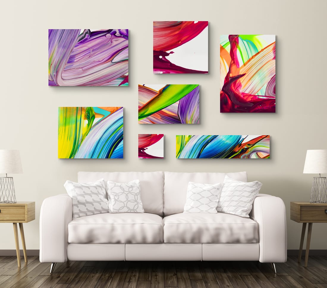 Abstrakte Kunstdrucke Variationen von Bild 1959