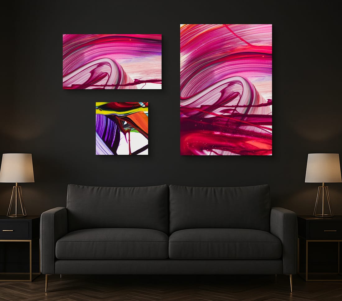 Abstrakte Kunstdrucke Variationen von Bild 1959