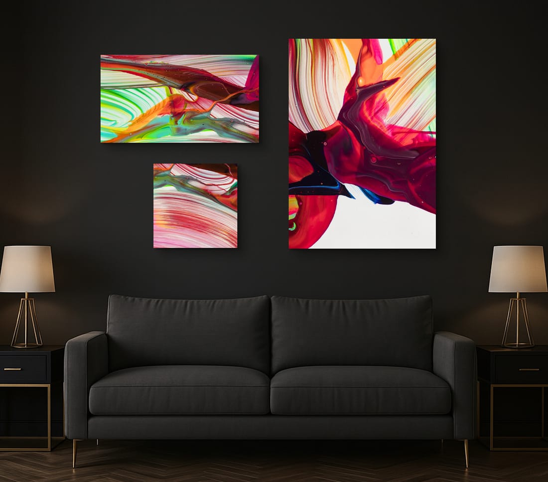 Abstrakte Kunstdrucke Variationen von Bild 1959