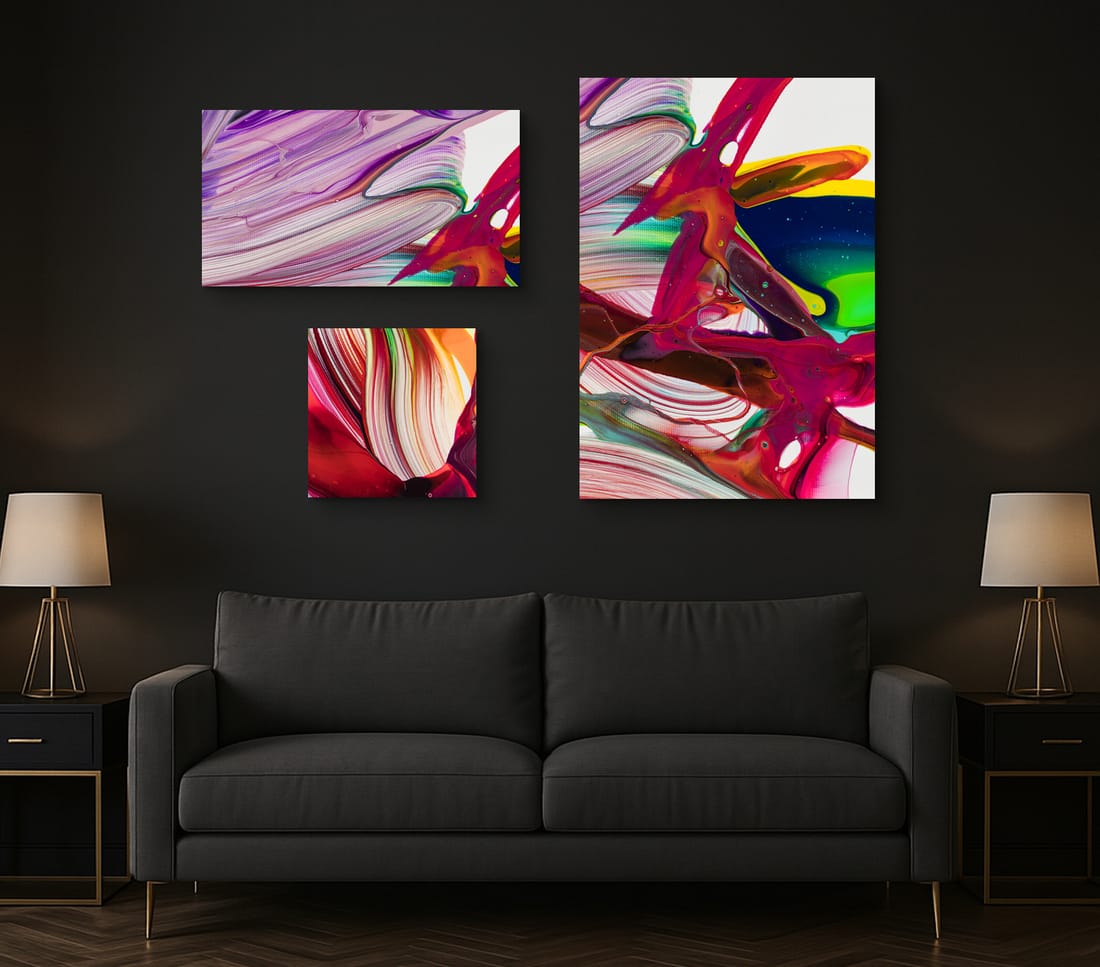 Abstrakte Kunstdrucke Variationen von Bild 1959