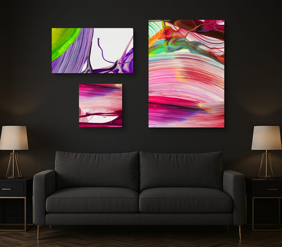 Abstrakte Kunstdrucke Variationen von Bild 1959