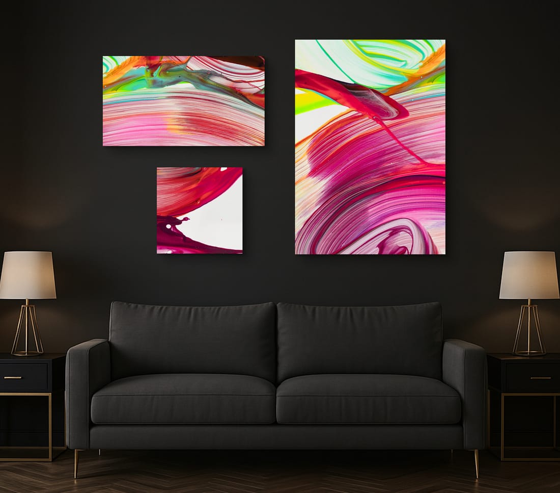 Abstrakte Kunstdrucke Variationen von Bild 1959