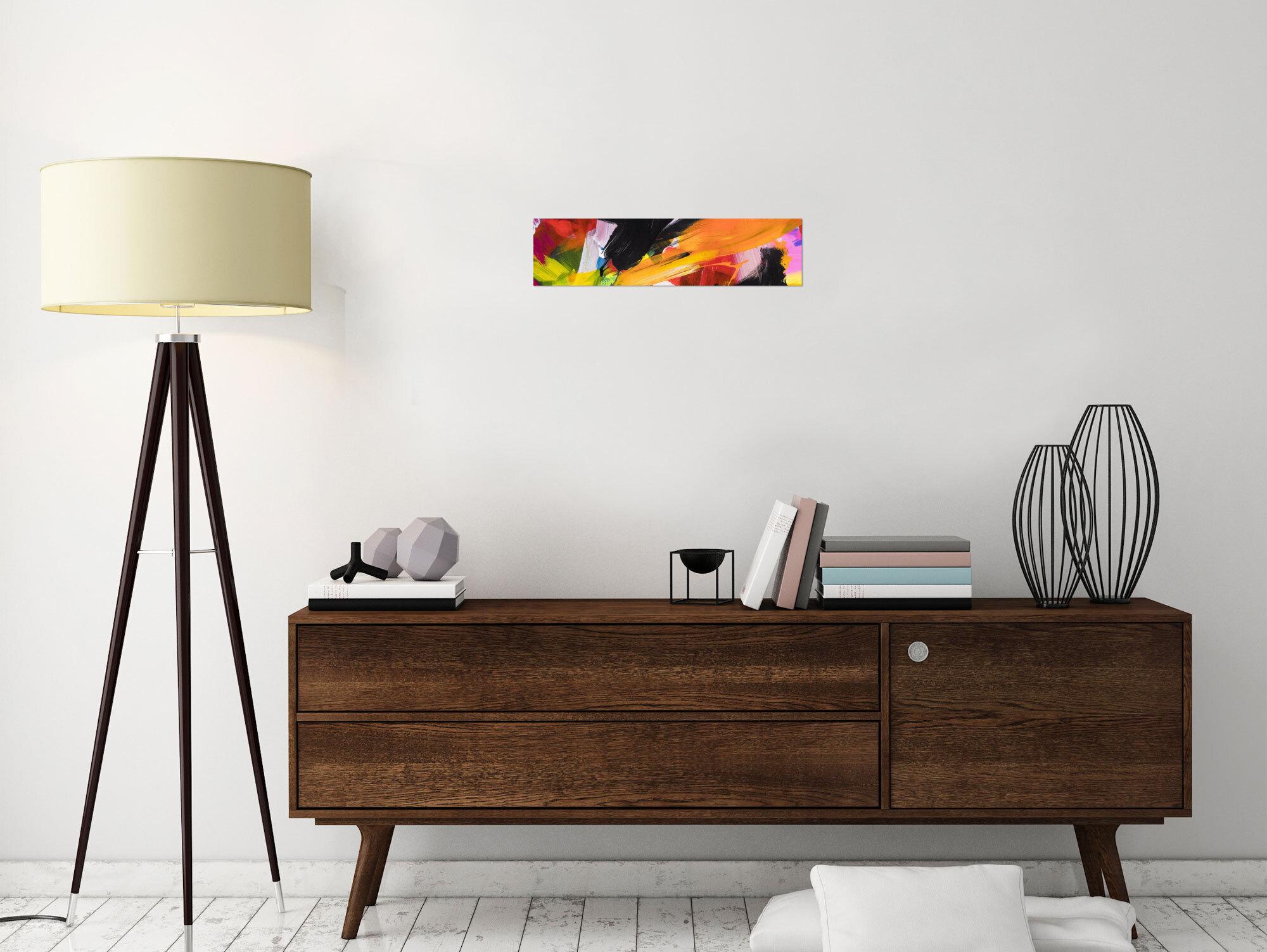 Abstraktes Bild auf Leinwand