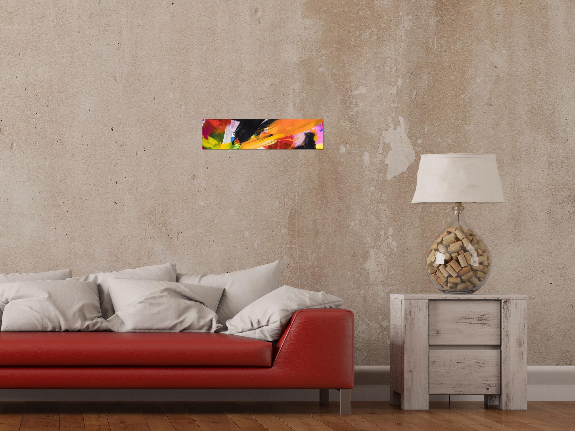 Abstraktes Bild auf Leinwand