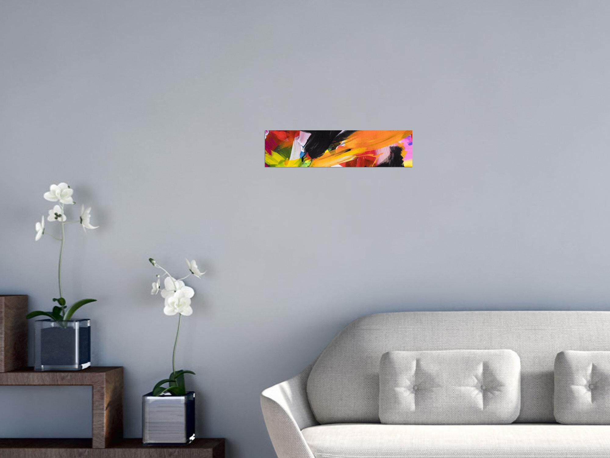 Abstraktes Bild auf Leinwand