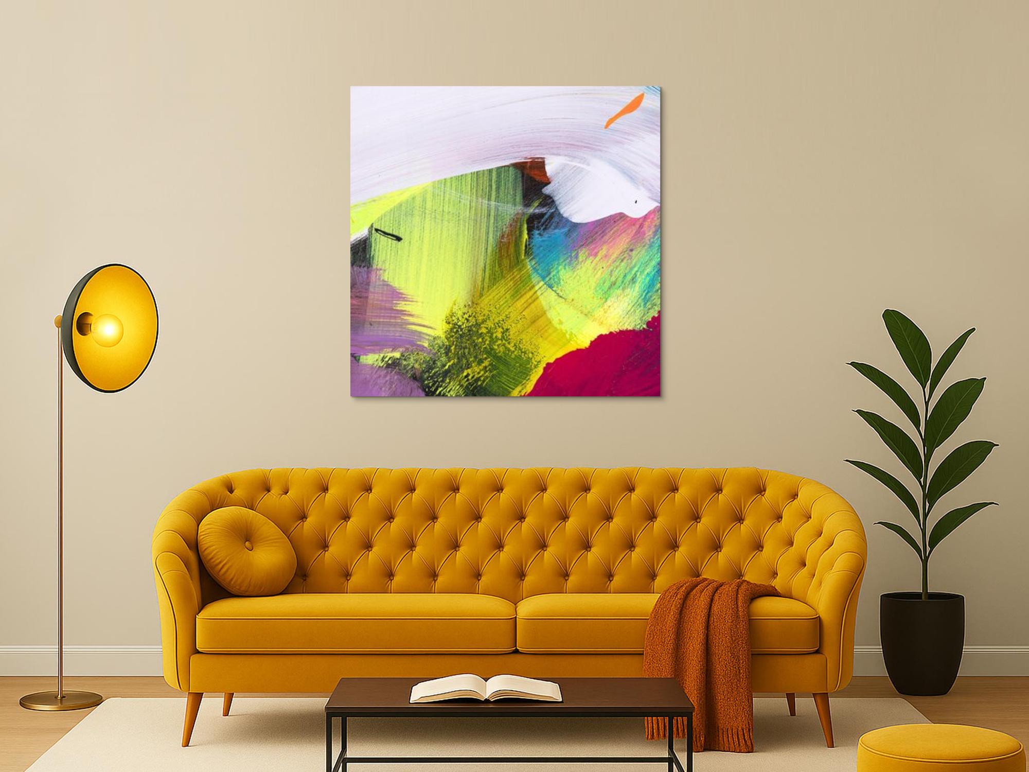 Abstraktes Bild auf Leinwand