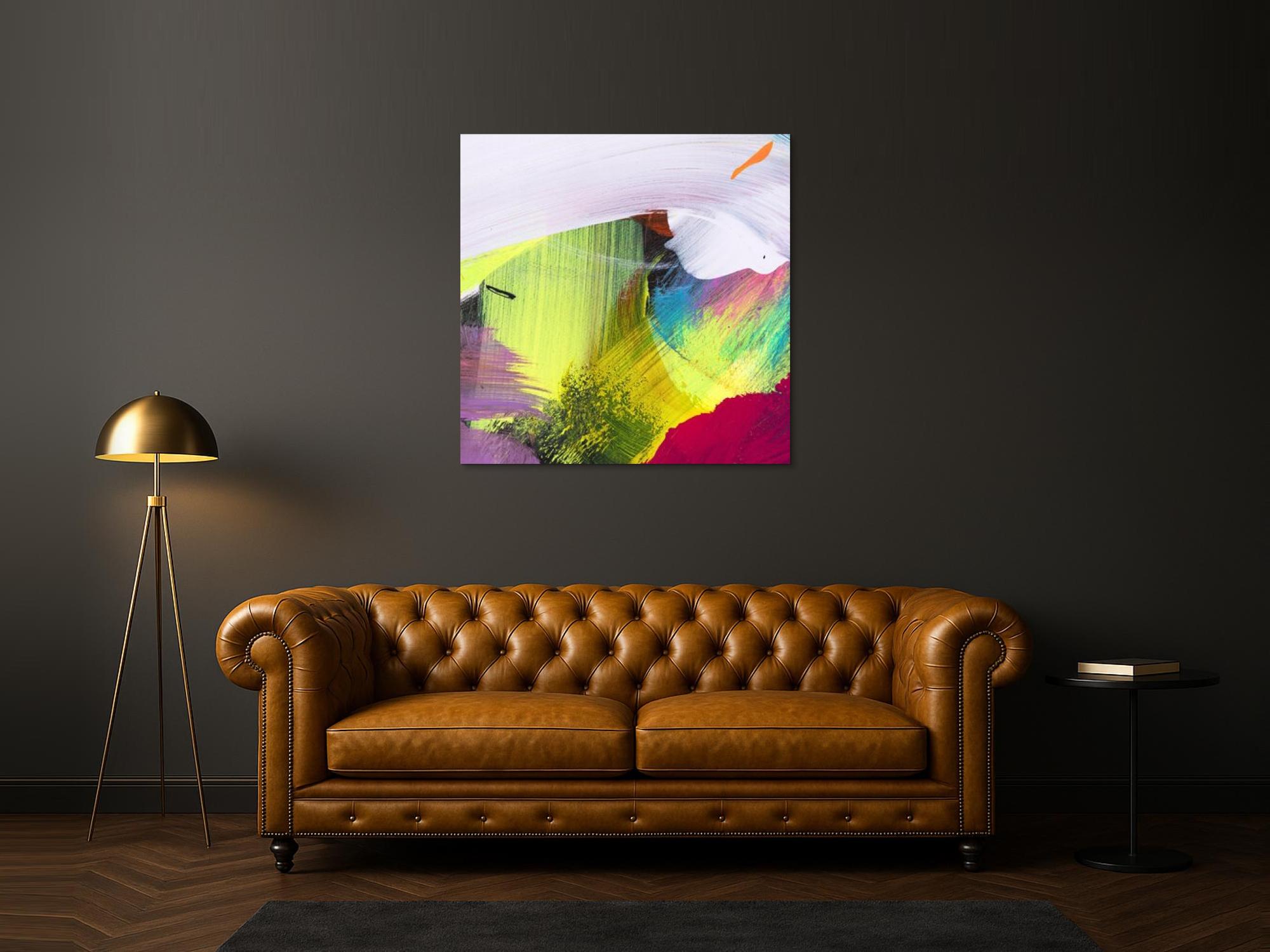 Abstraktes Bild auf Leinwand