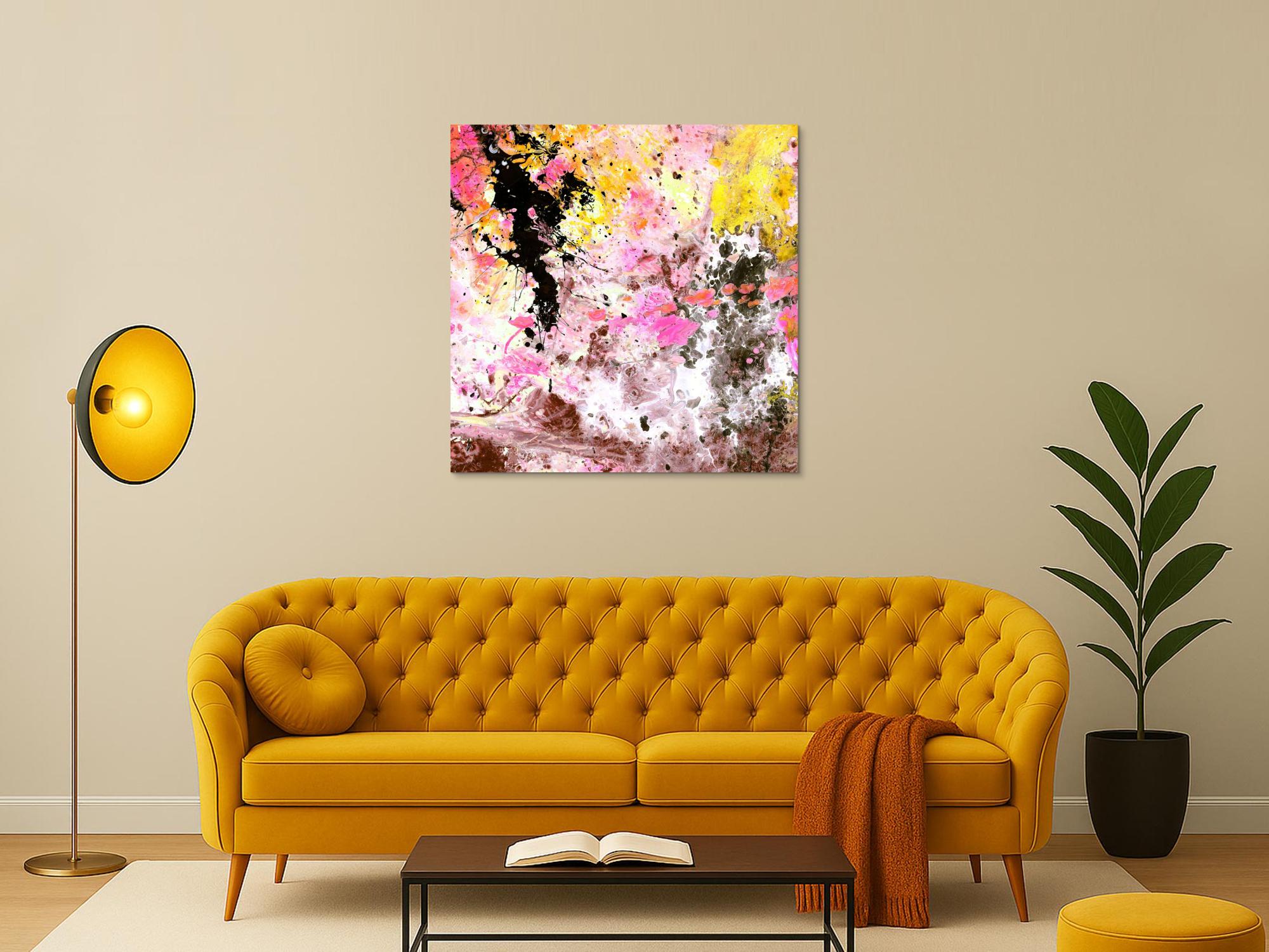 Abstraktes Bild auf Leinwand