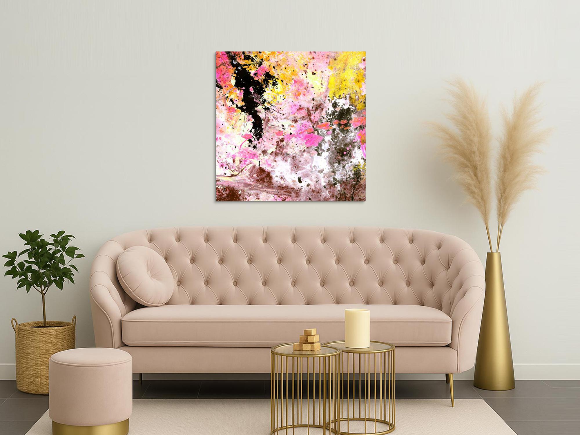 Abstraktes Bild auf Leinwand