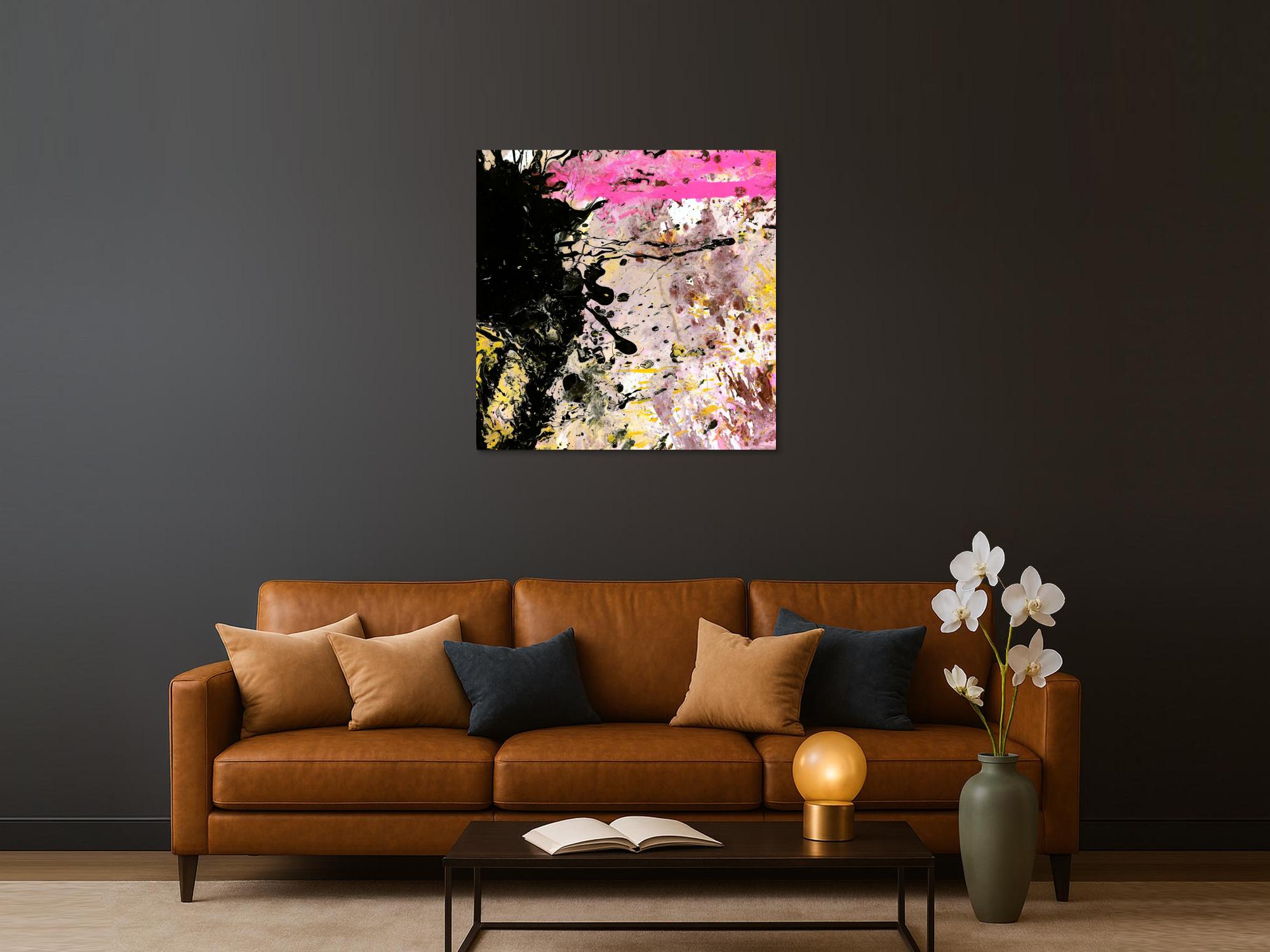 Abstraktes Bild auf Leinwand