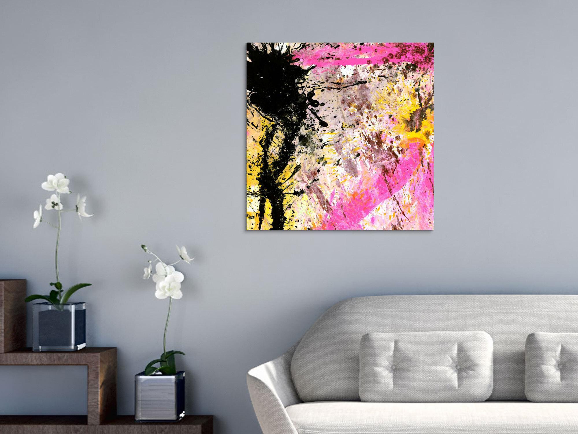 Abstraktes Bild auf Leinwand