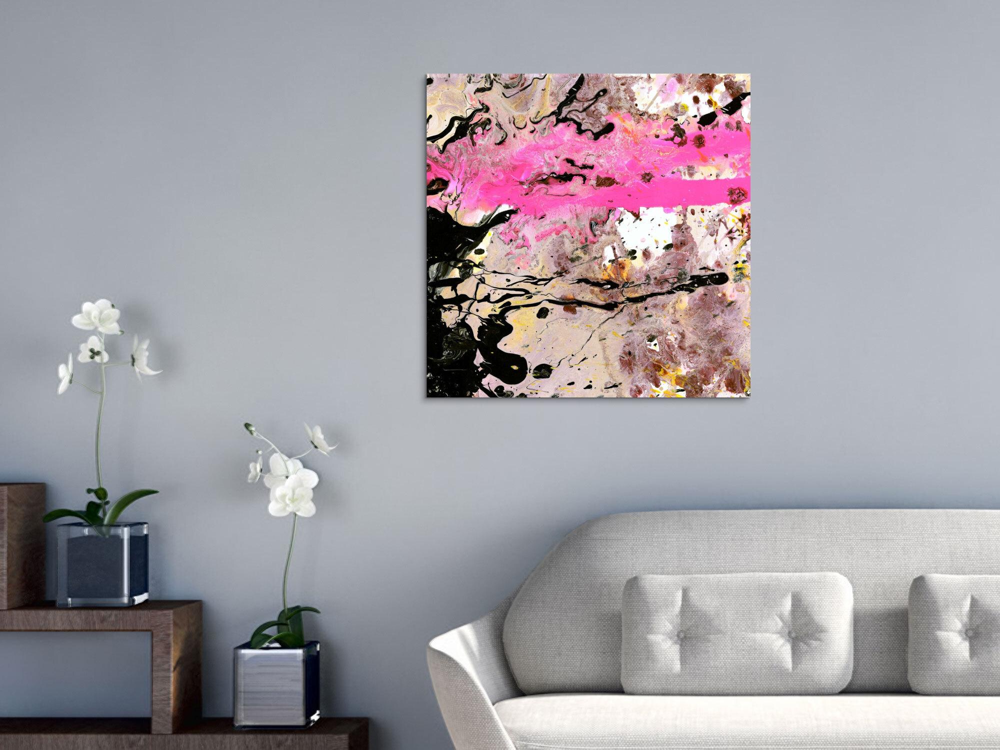Abstraktes Bild auf Leinwand