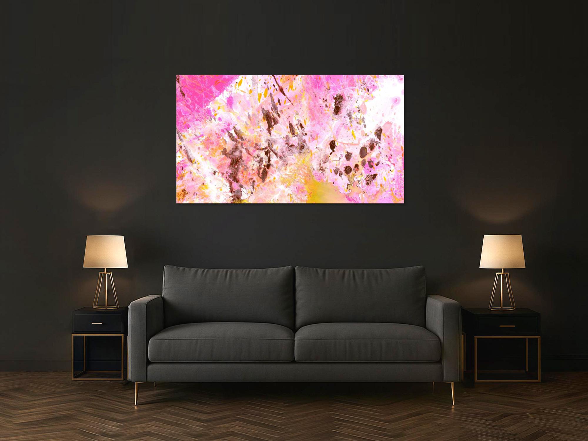 Abstraktes Bild auf Leinwand