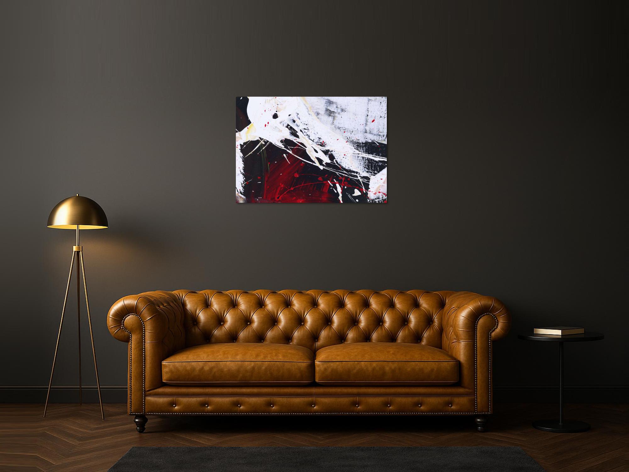 Abstraktes Bild auf Leinwand