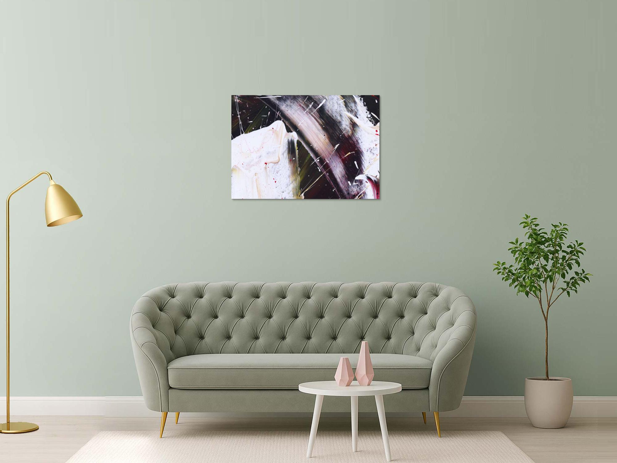 Abstraktes Bild auf Leinwand