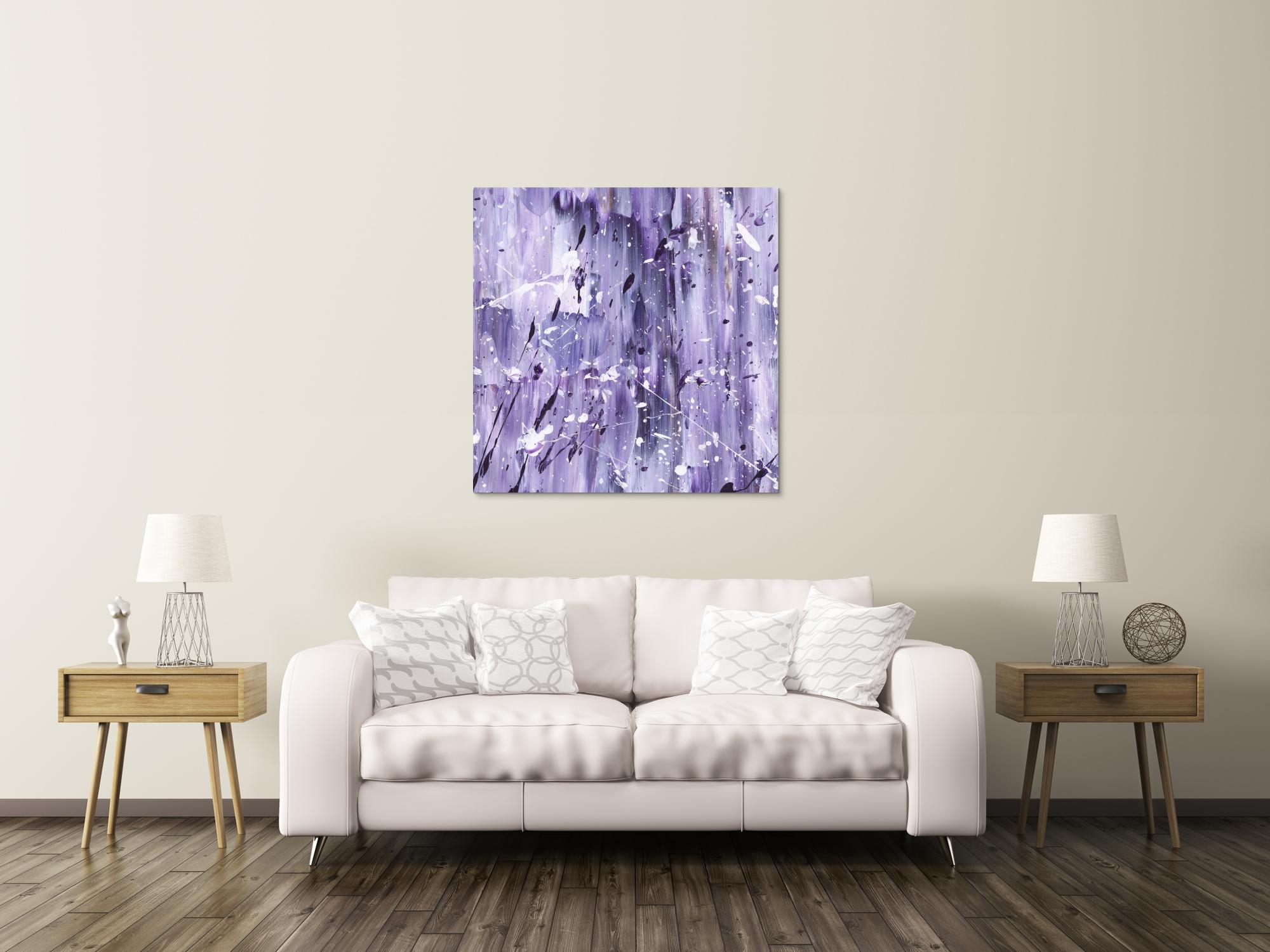 Abstraktes Bild auf Leinwand