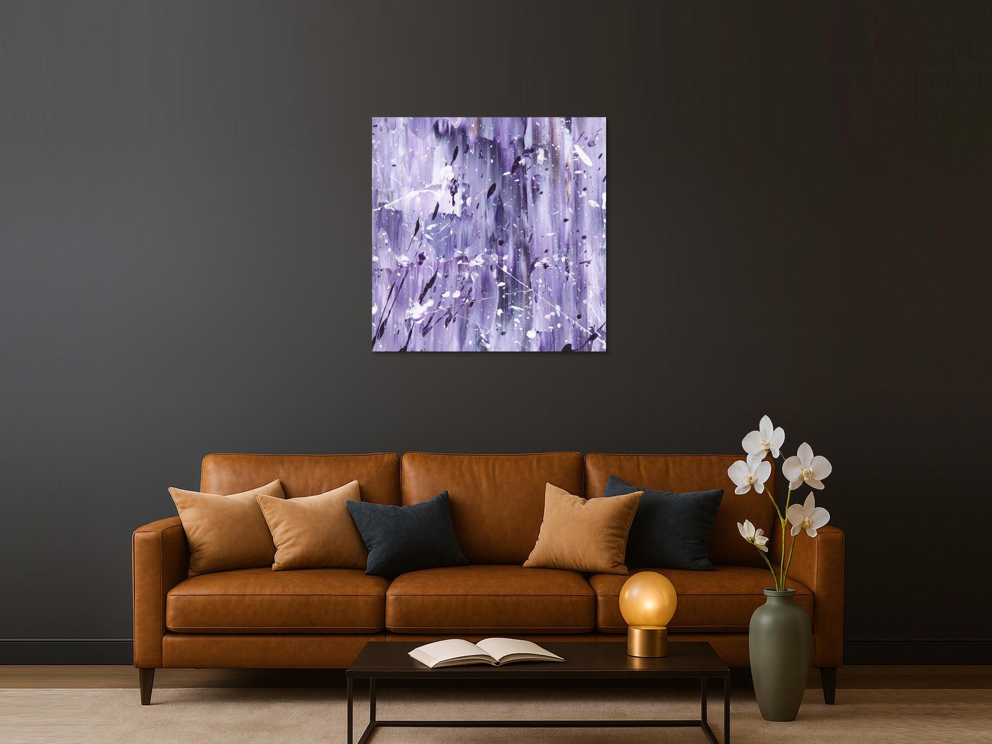 Abstraktes Bild auf Leinwand