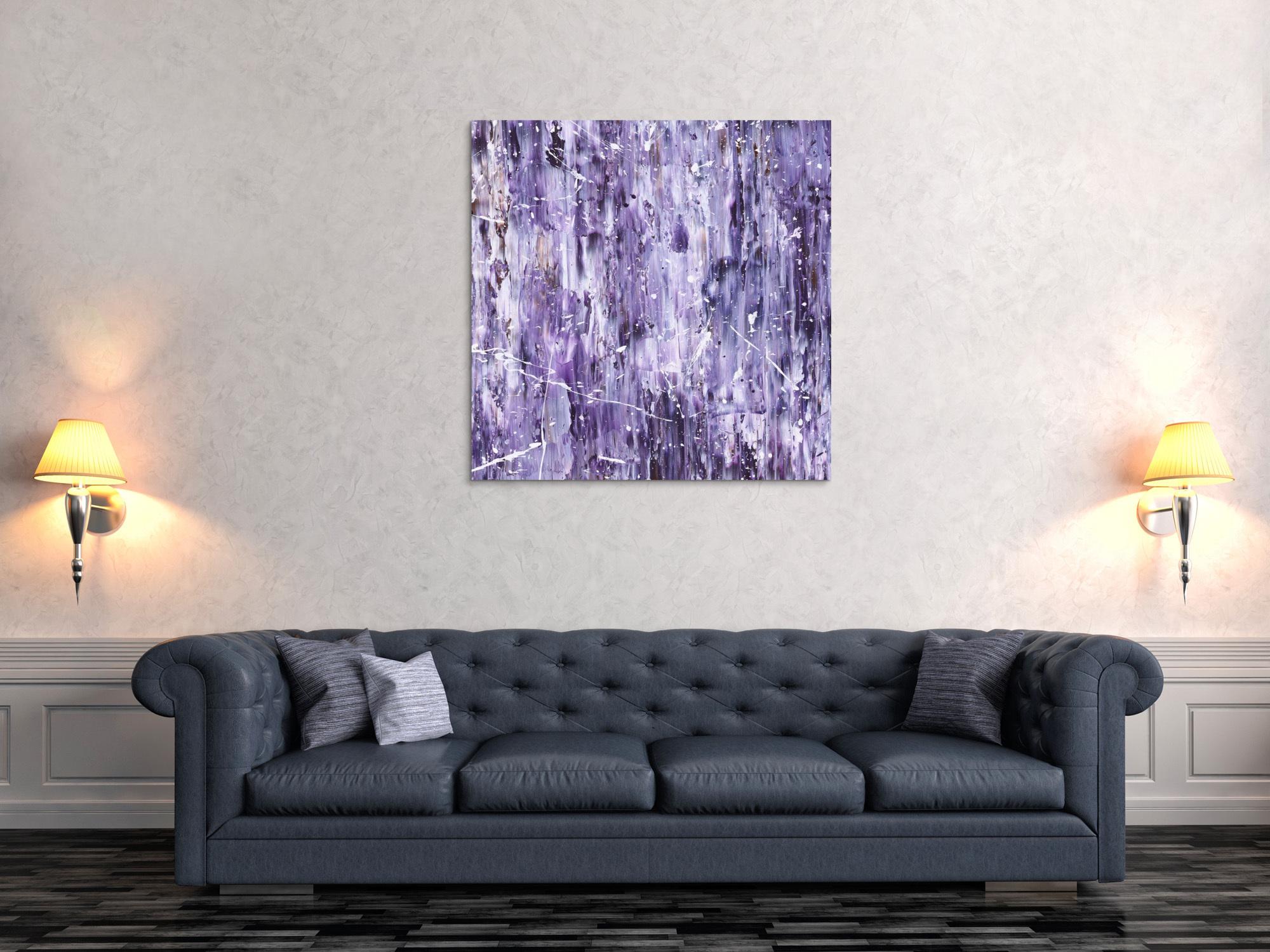 Abstraktes Bild auf Leinwand