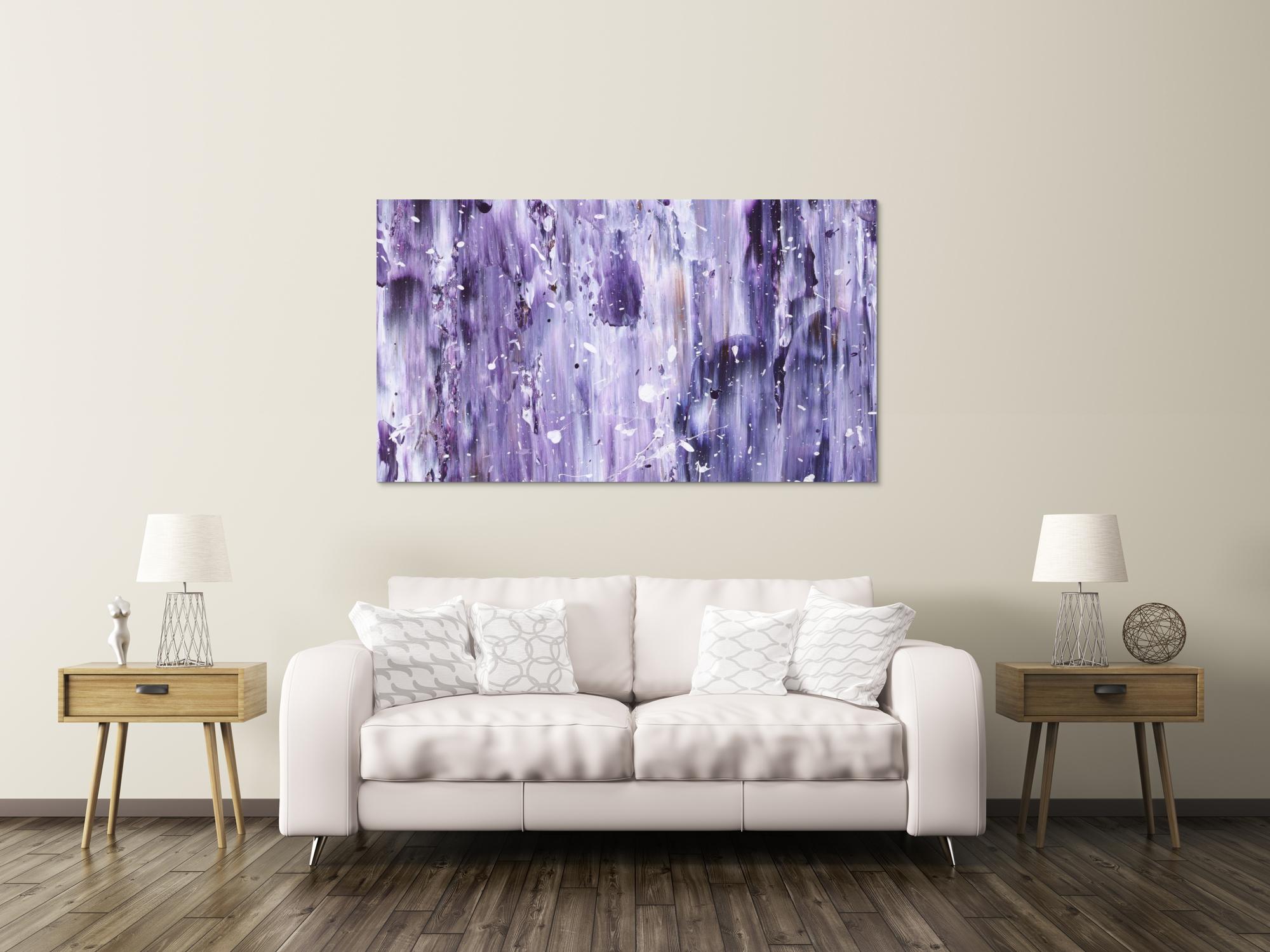 Abstraktes Bild auf Leinwand