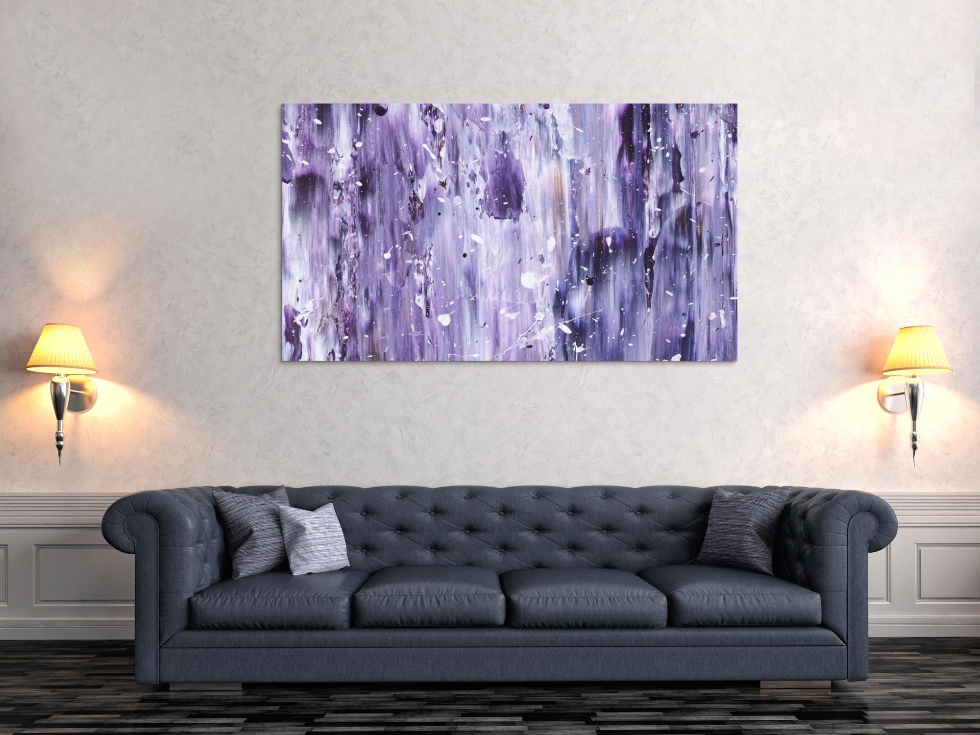 Abstraktes Bild auf Leinwand