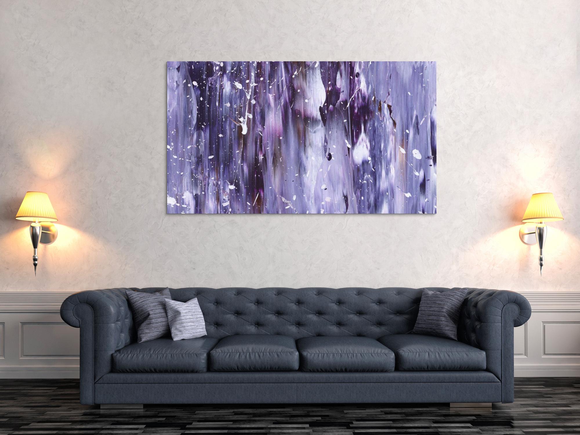 Abstraktes Bild auf Leinwand
