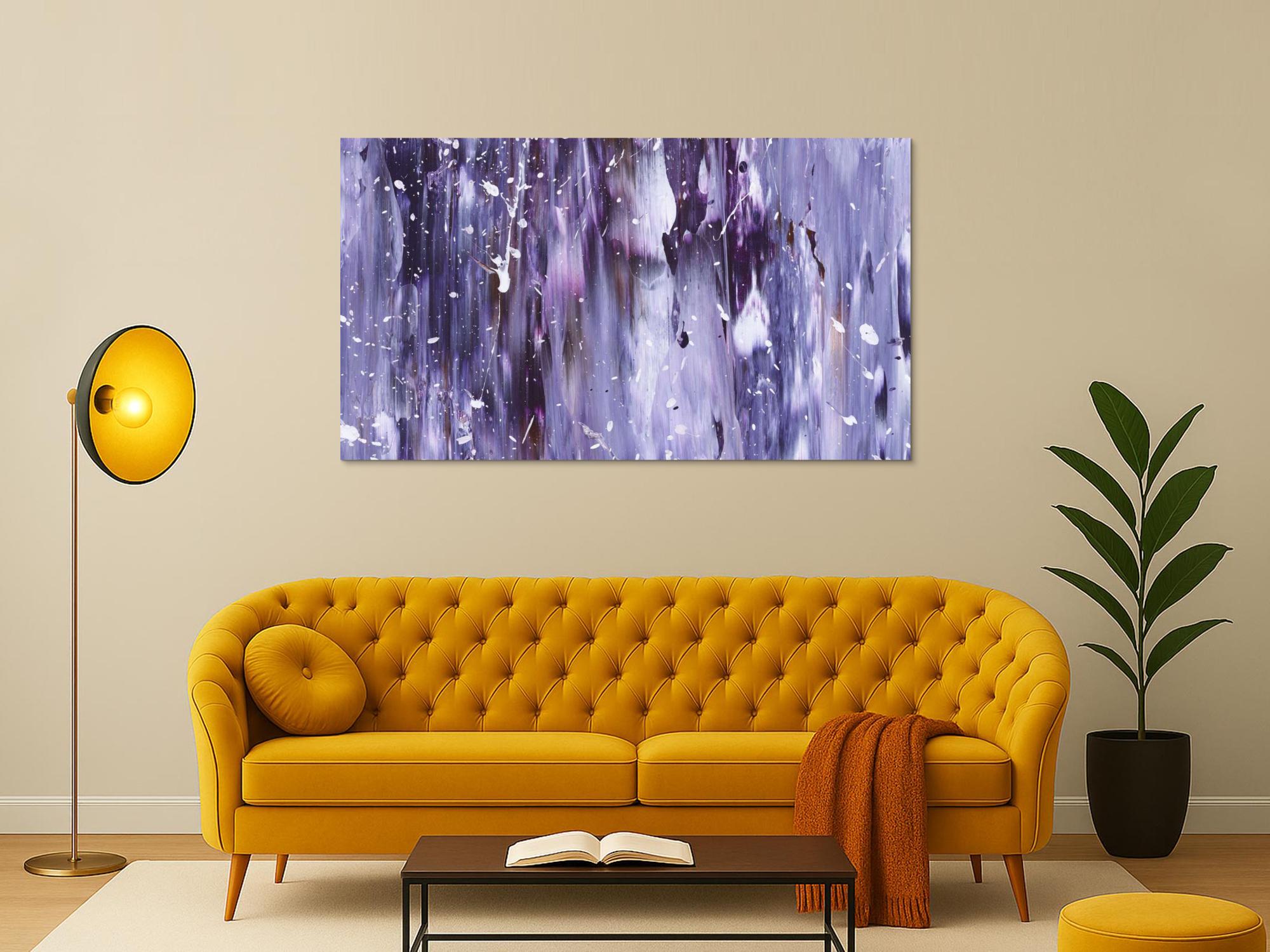 Abstraktes Bild auf Leinwand