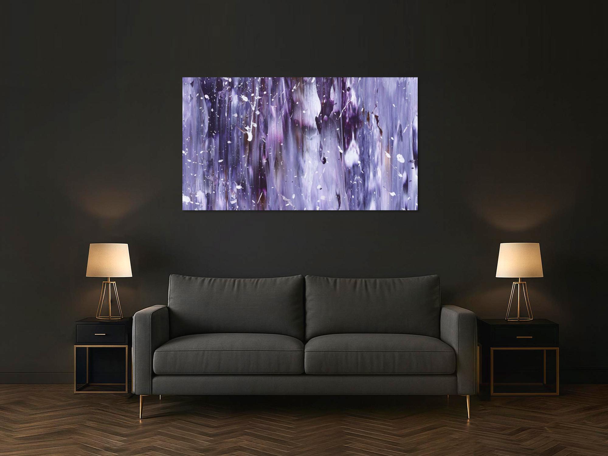 Abstraktes Bild auf Leinwand