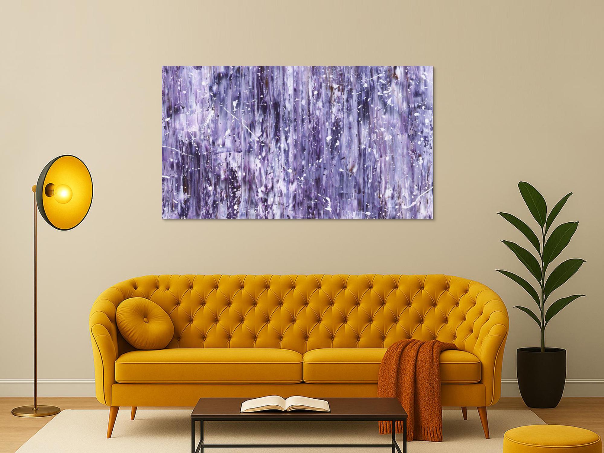 Abstraktes Bild auf Leinwand