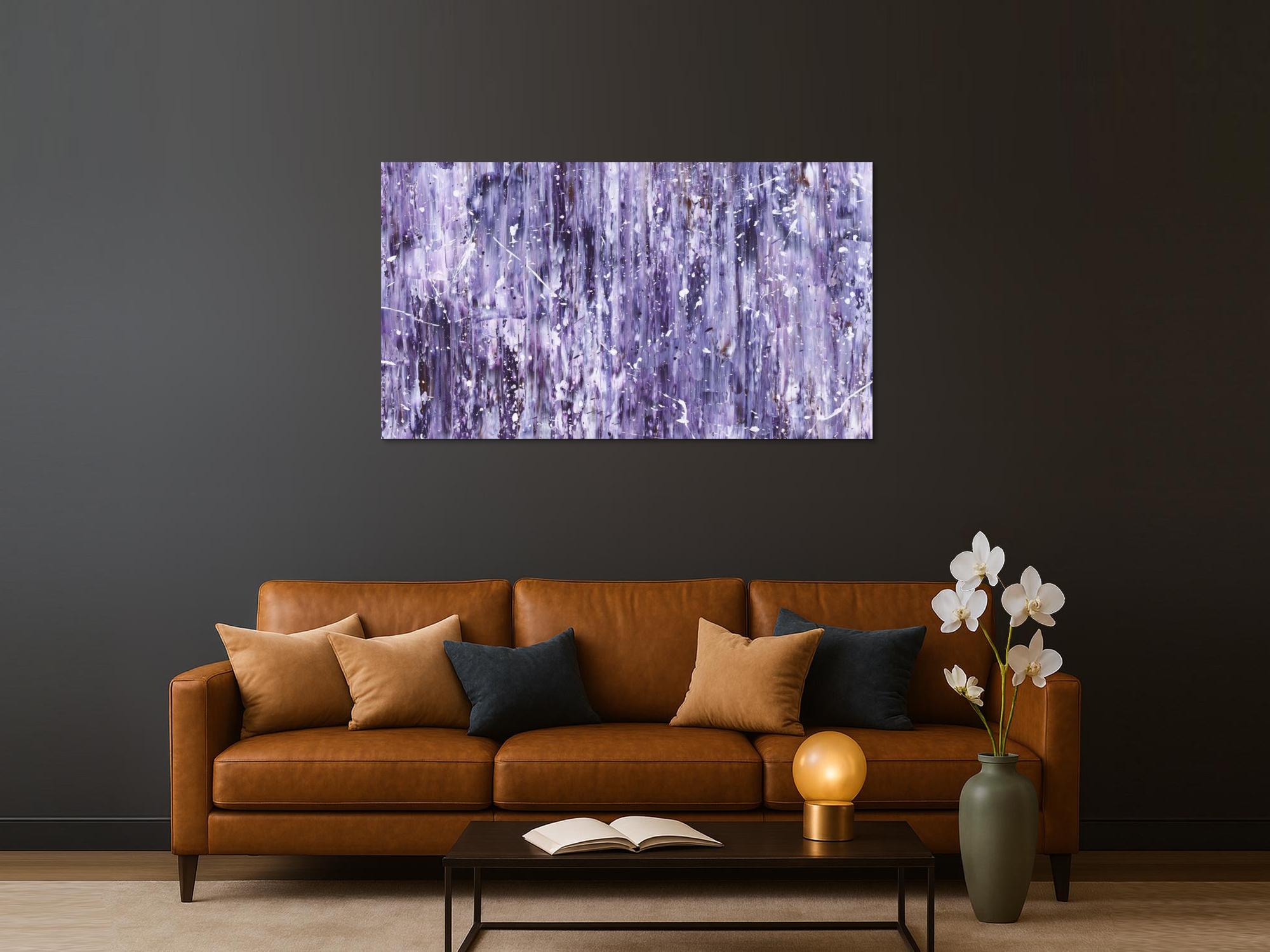 Abstraktes Bild auf Leinwand