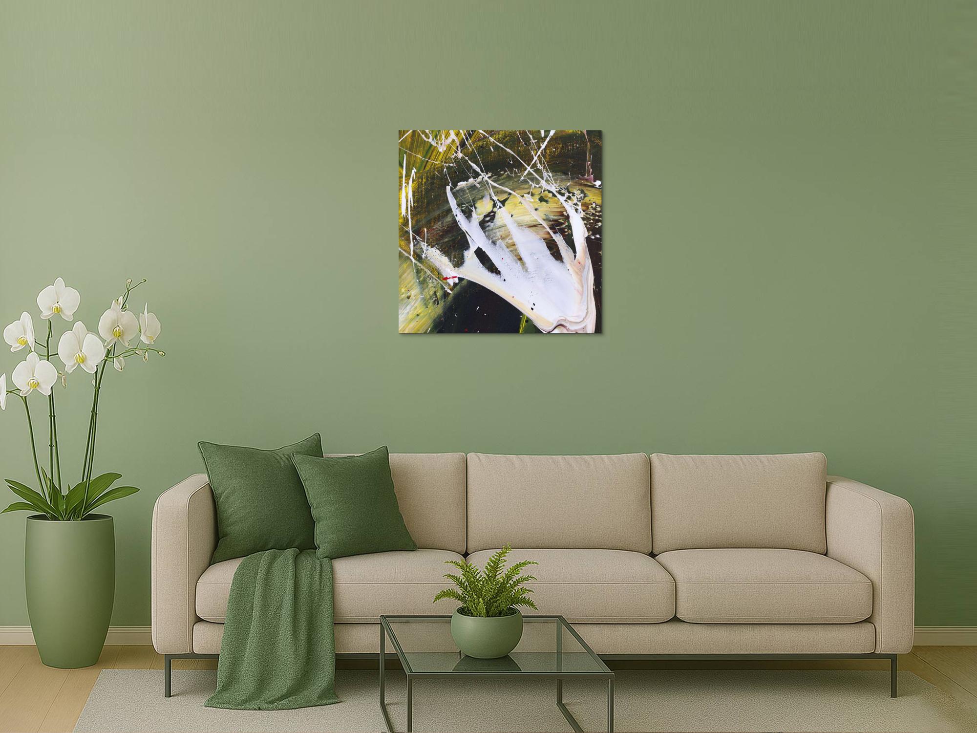 Abstraktes Bild auf Leinwand