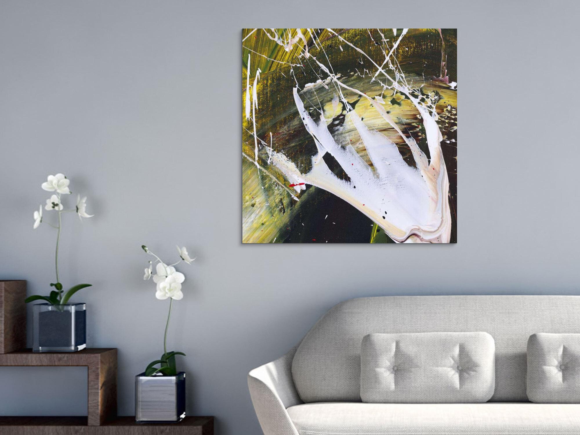 Abstraktes Bild auf Leinwand