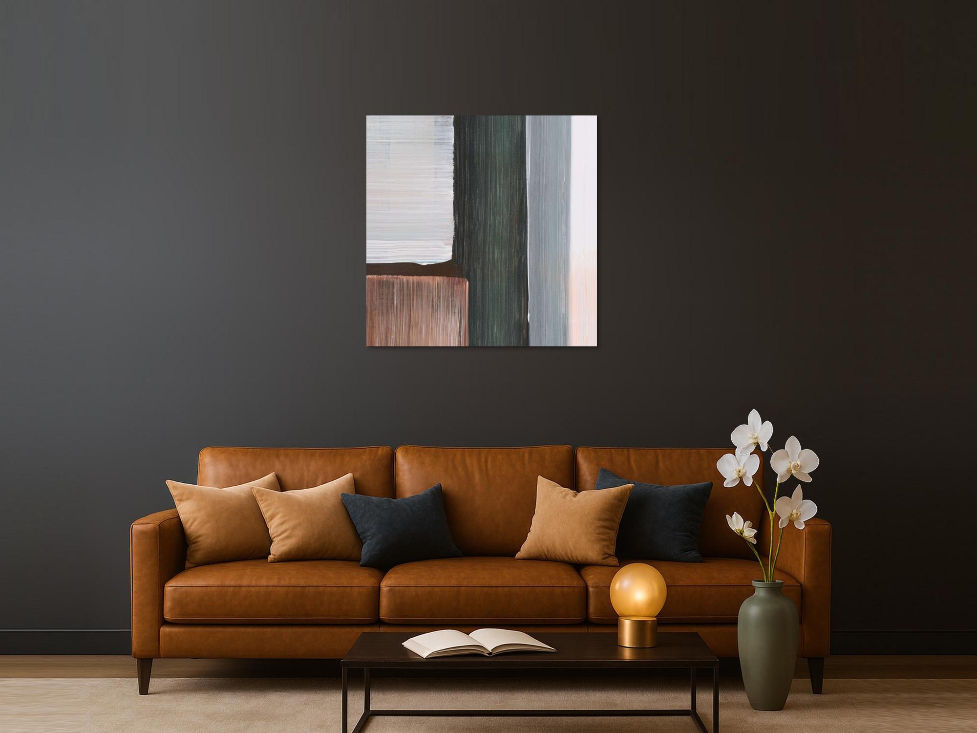 Abstraktes Bild auf Leinwand