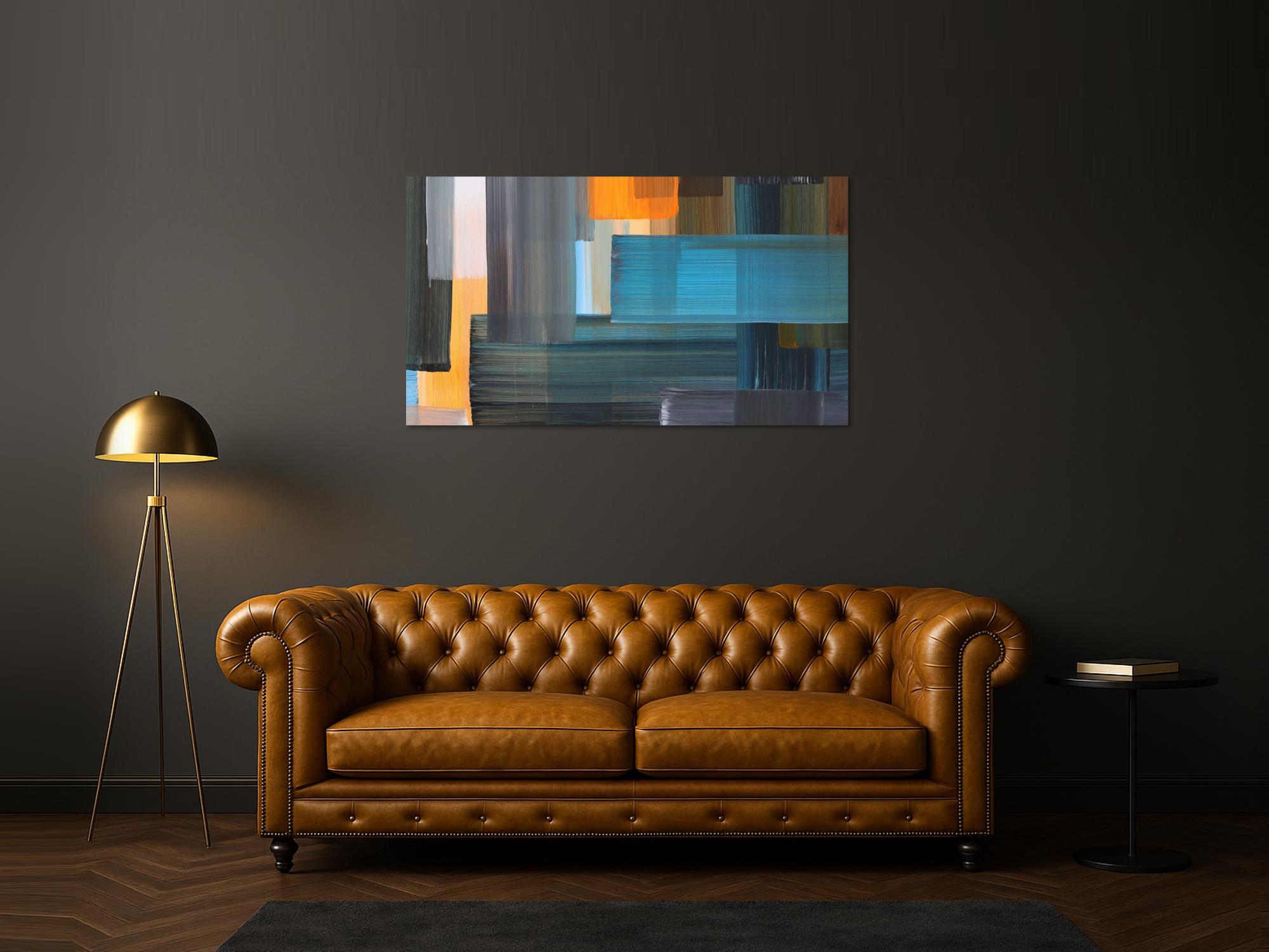 Abstraktes Bild auf Leinwand