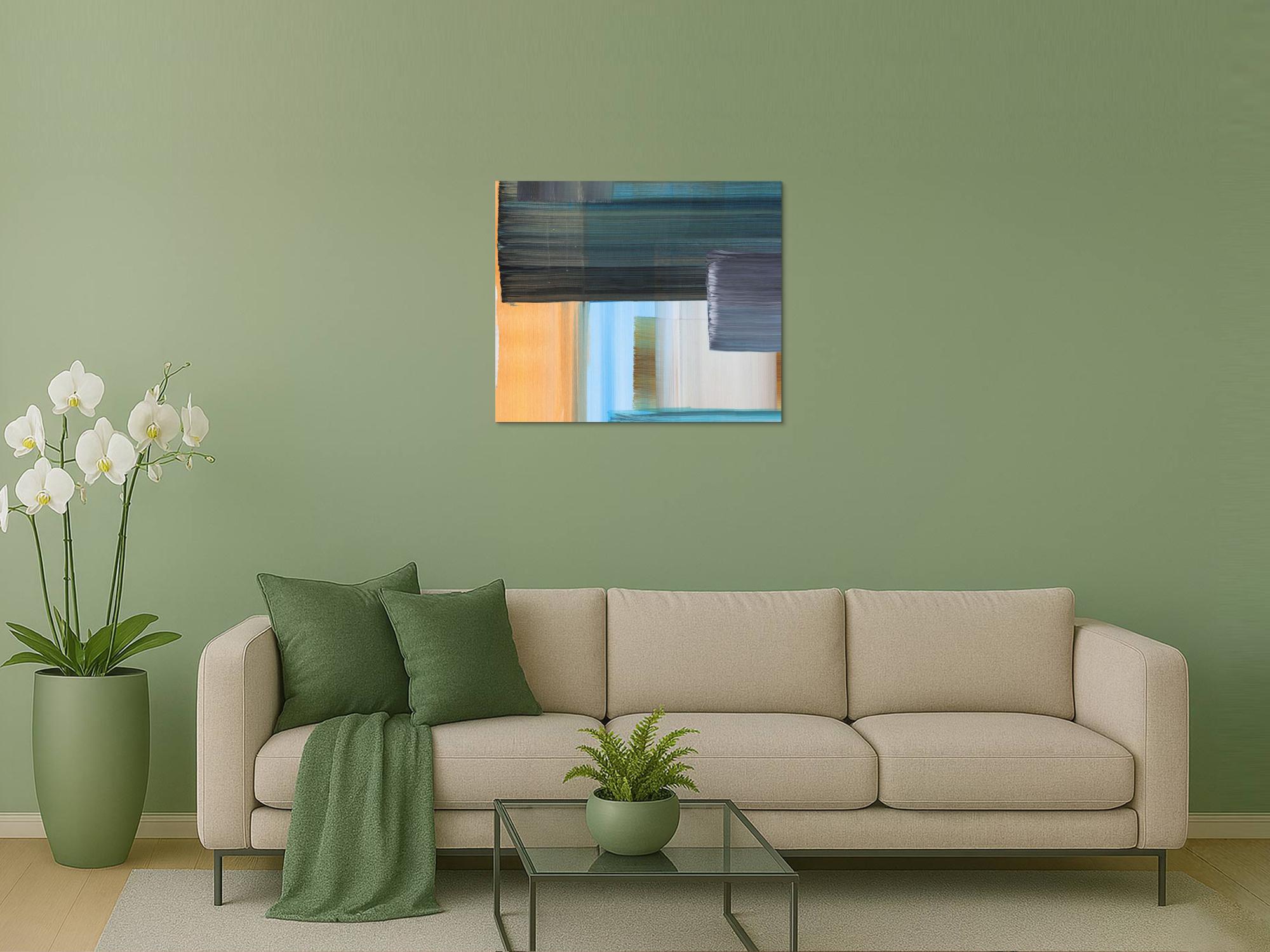 Abstraktes Bild auf Leinwand