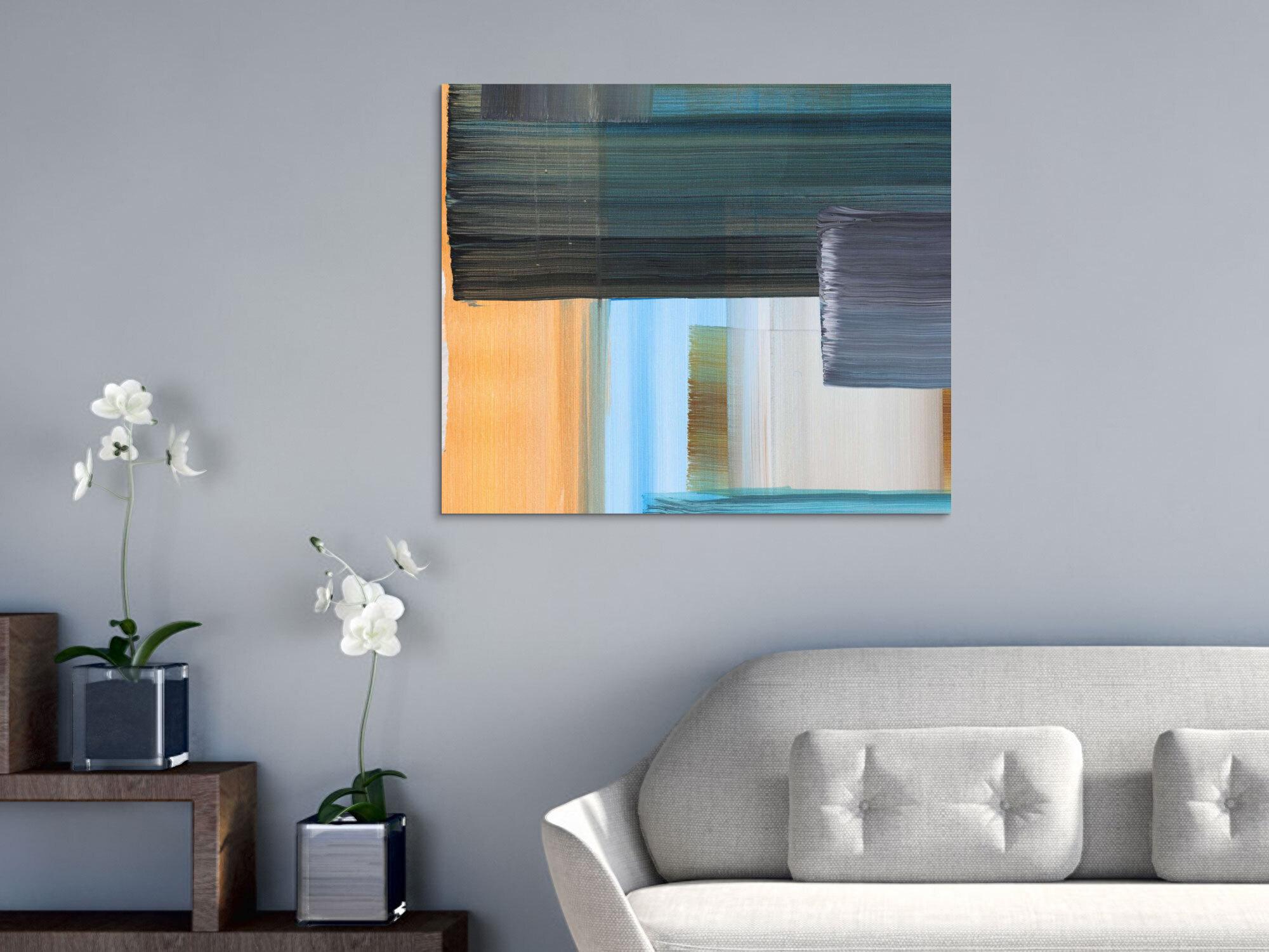 Abstraktes Bild auf Leinwand