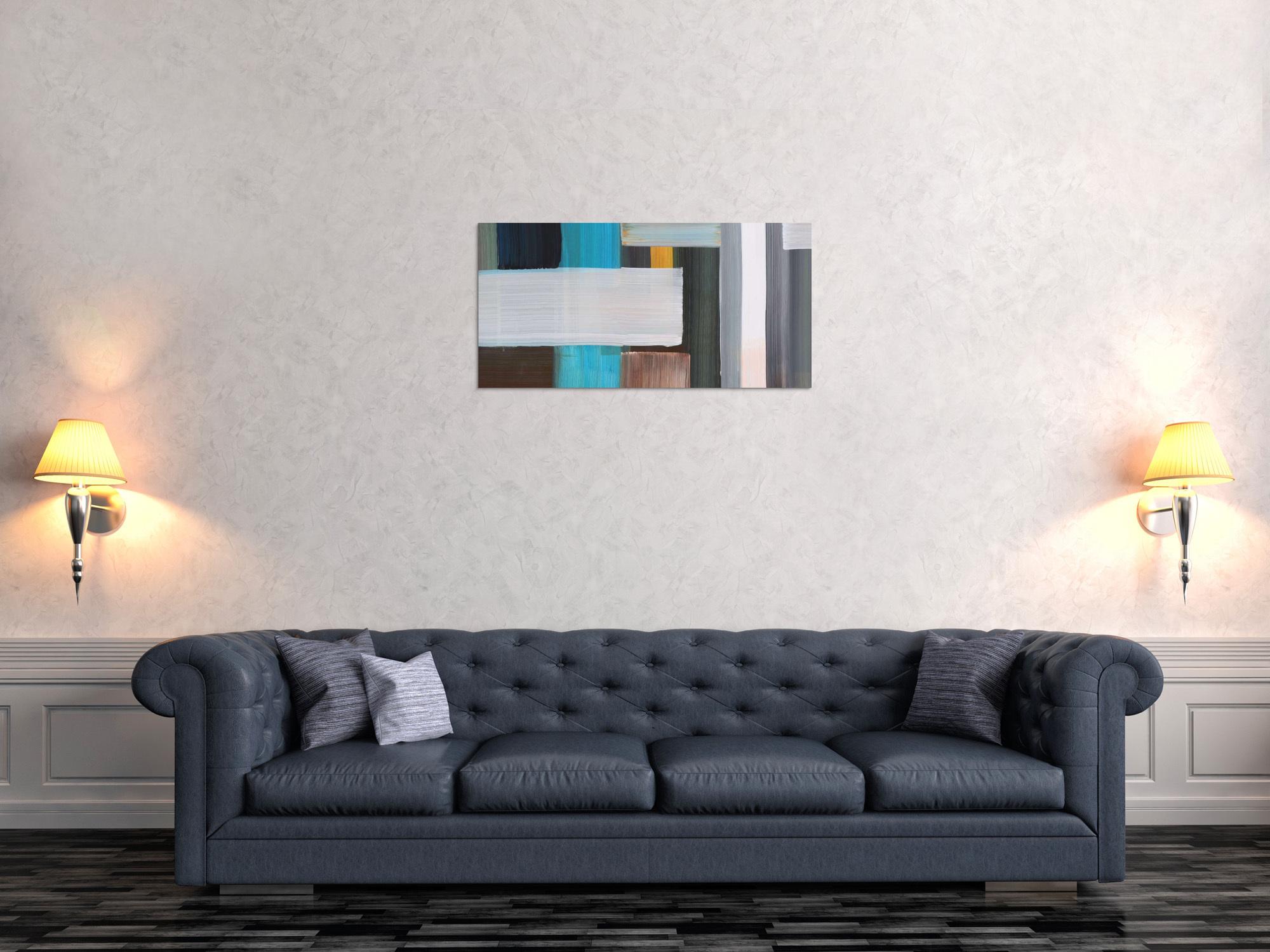 Abstraktes Bild auf Leinwand