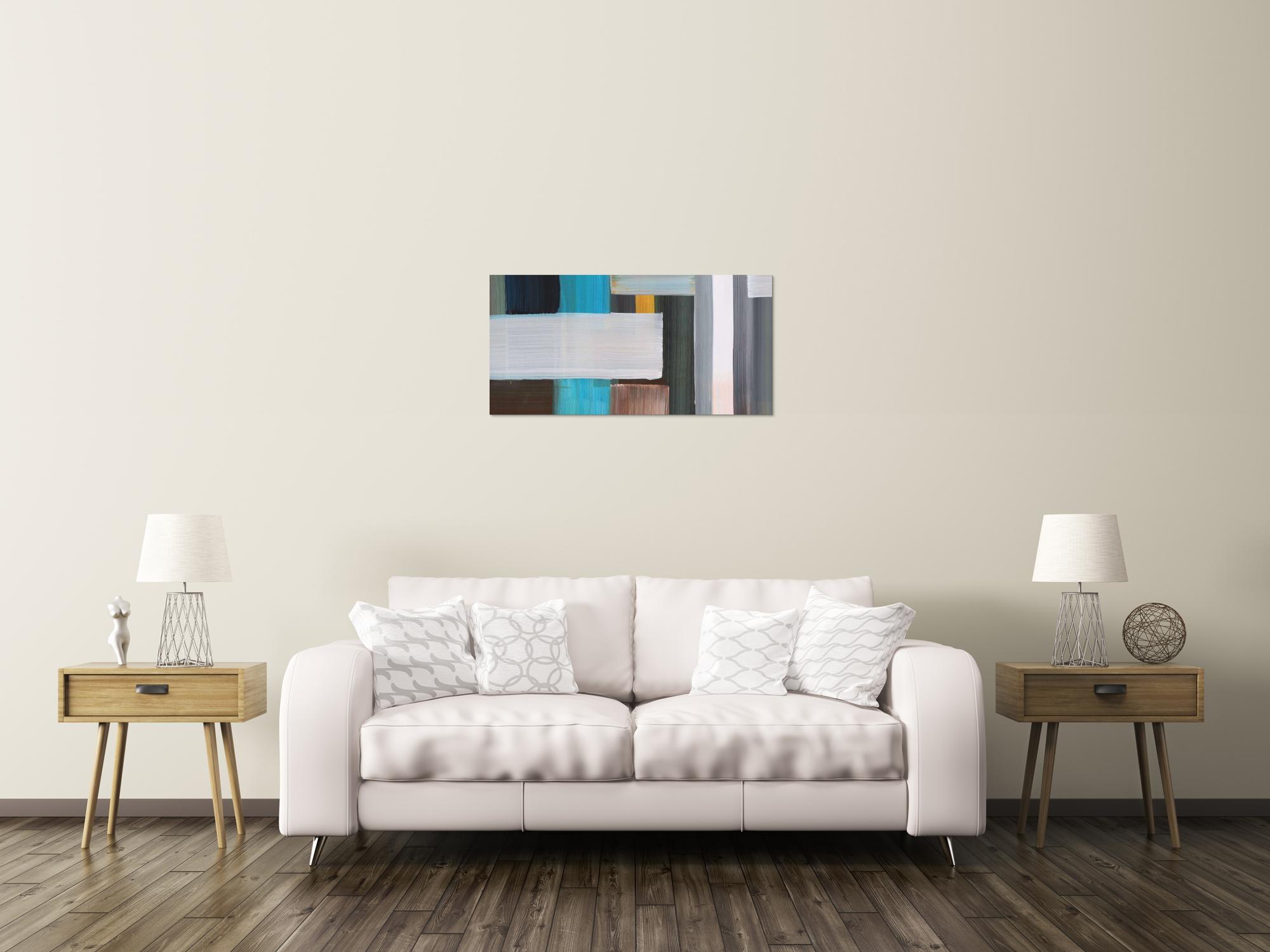 Abstraktes Bild auf Leinwand