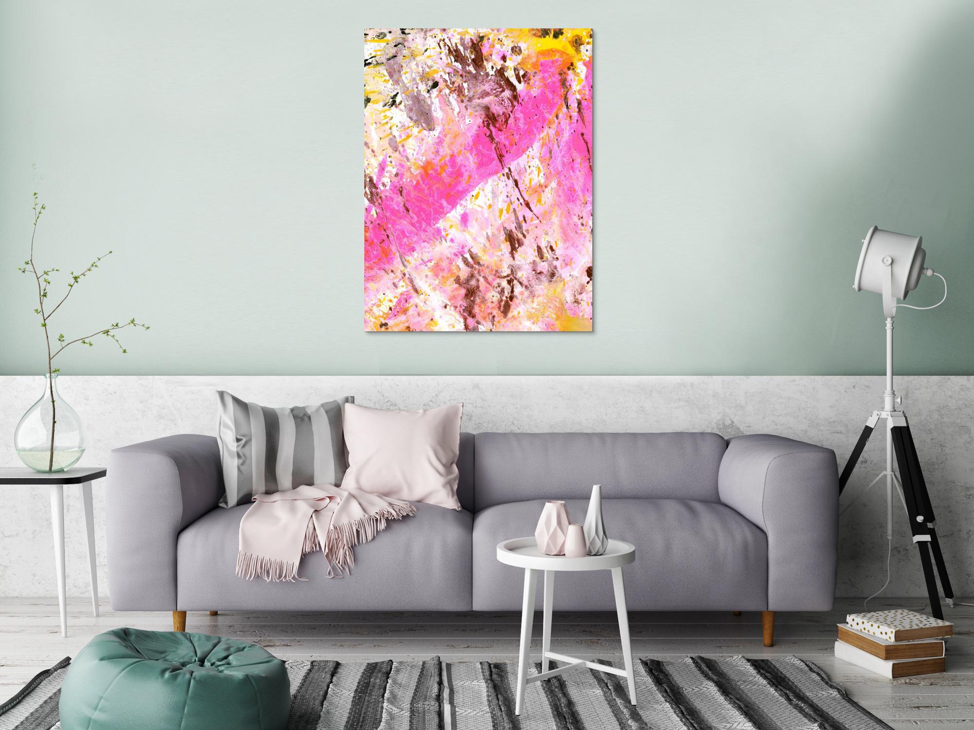 Abstraktes Bild auf Leinwand