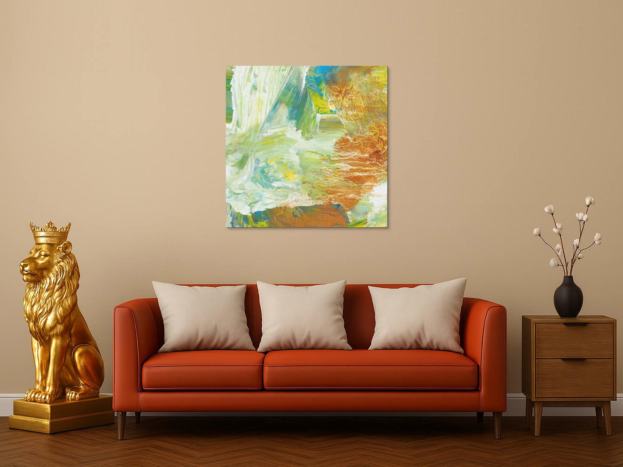 Abstraktes Bild auf Leinwand