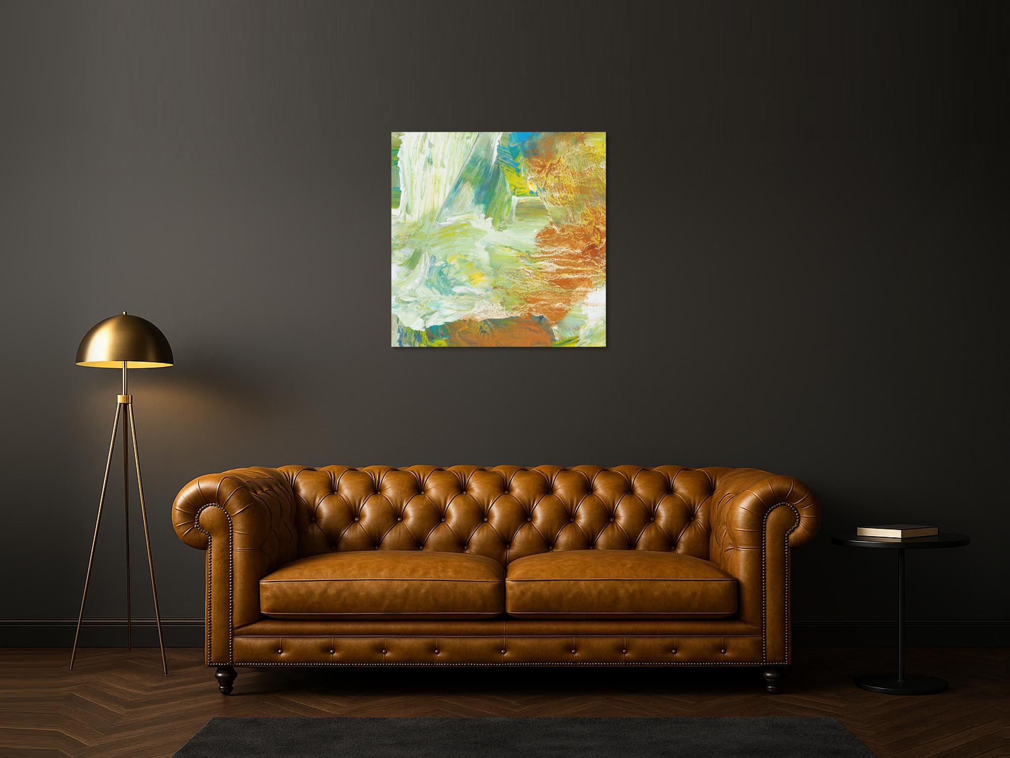 Abstraktes Bild auf Leinwand