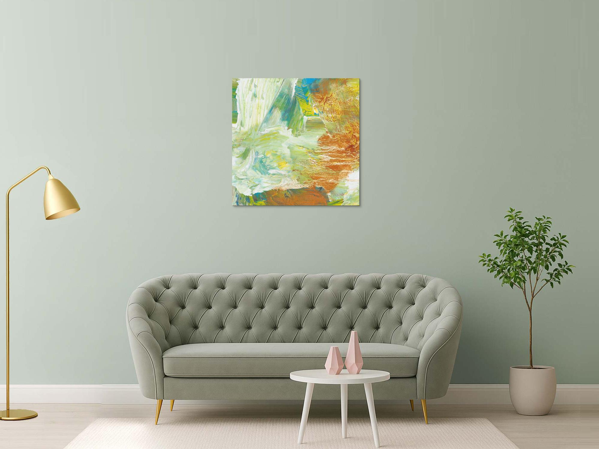 Abstraktes Bild auf Leinwand