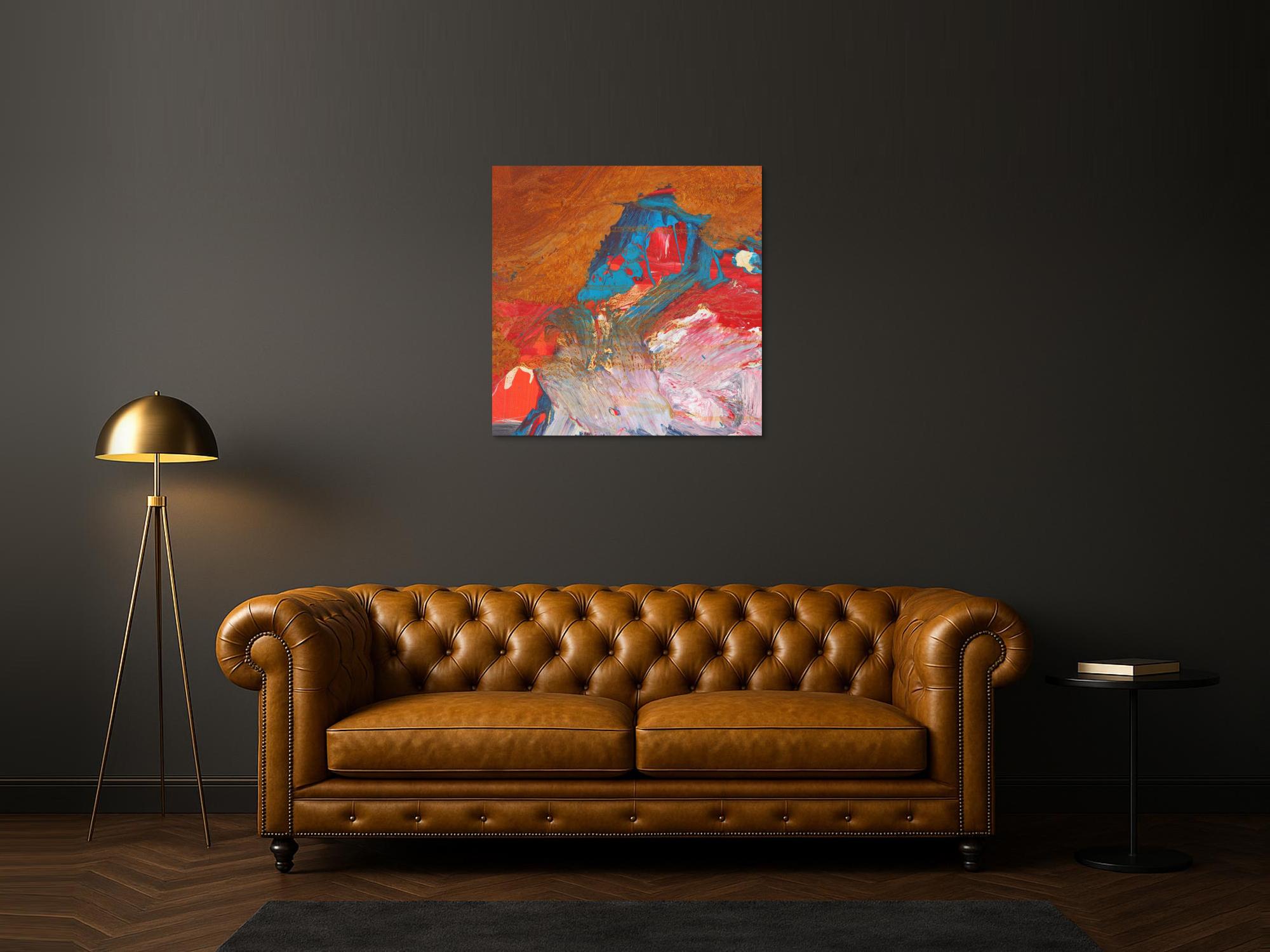 Abstraktes Bild auf Leinwand