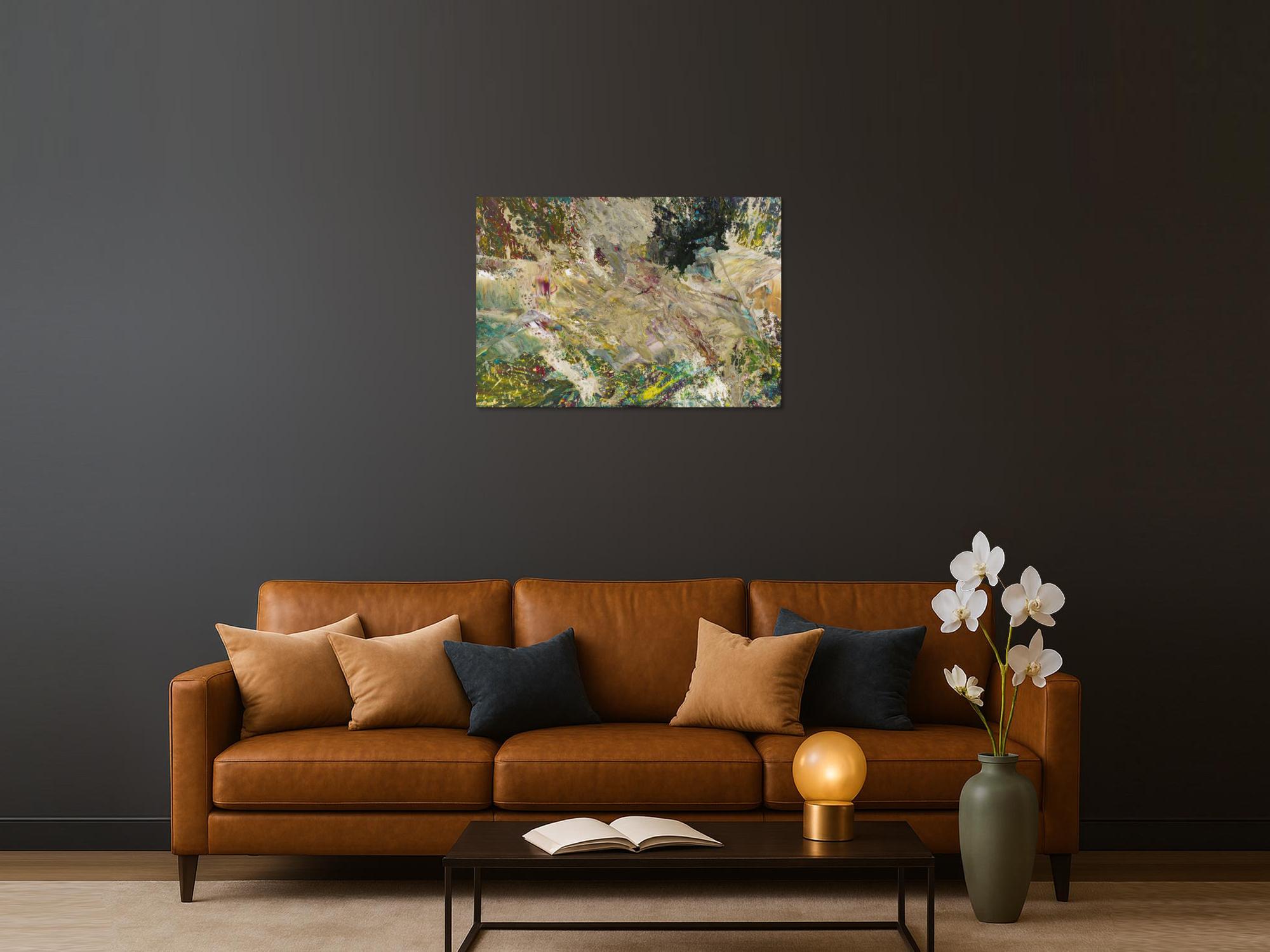 Abstraktes Bild auf Leinwand