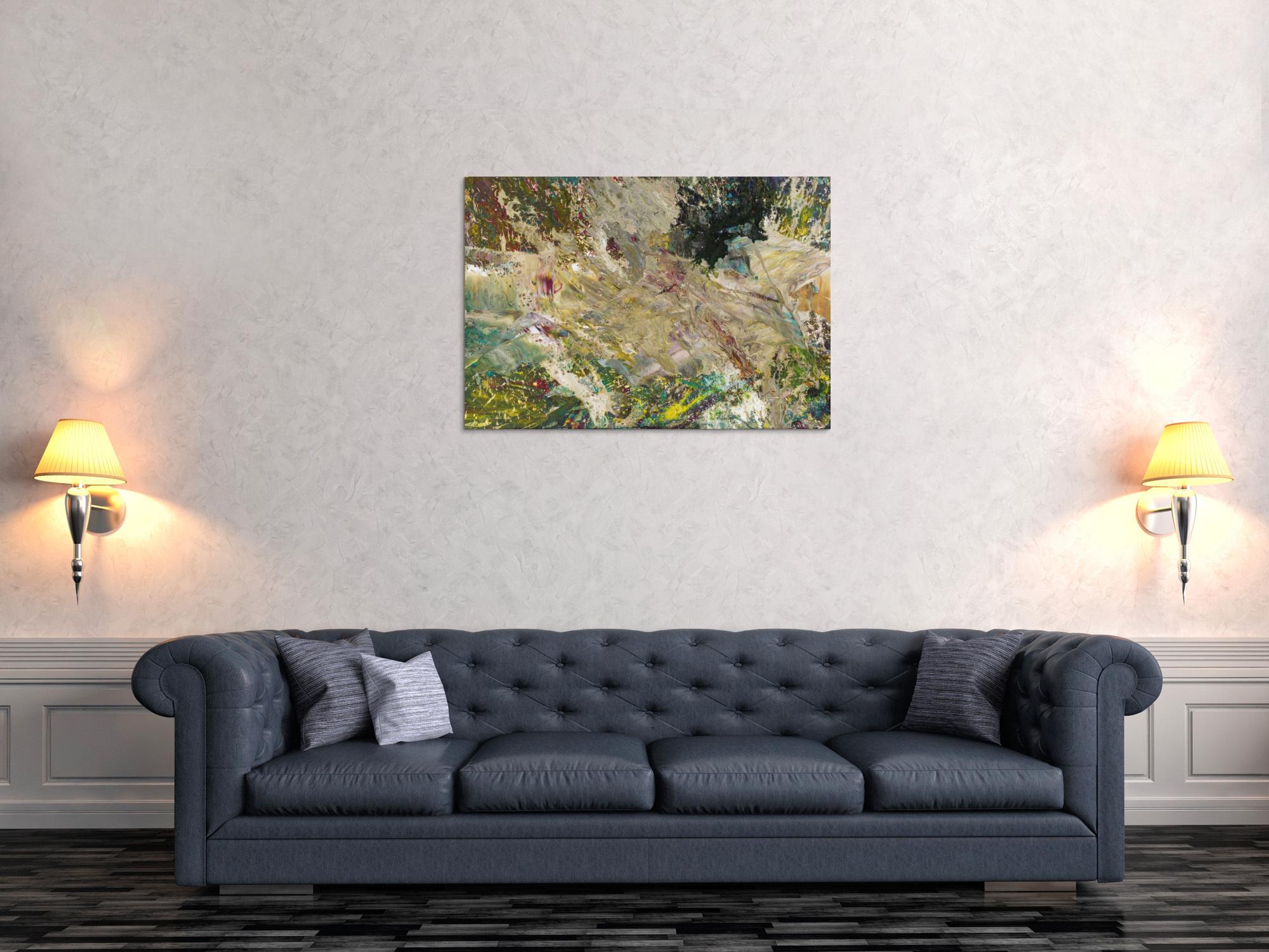 Abstraktes Bild auf Leinwand