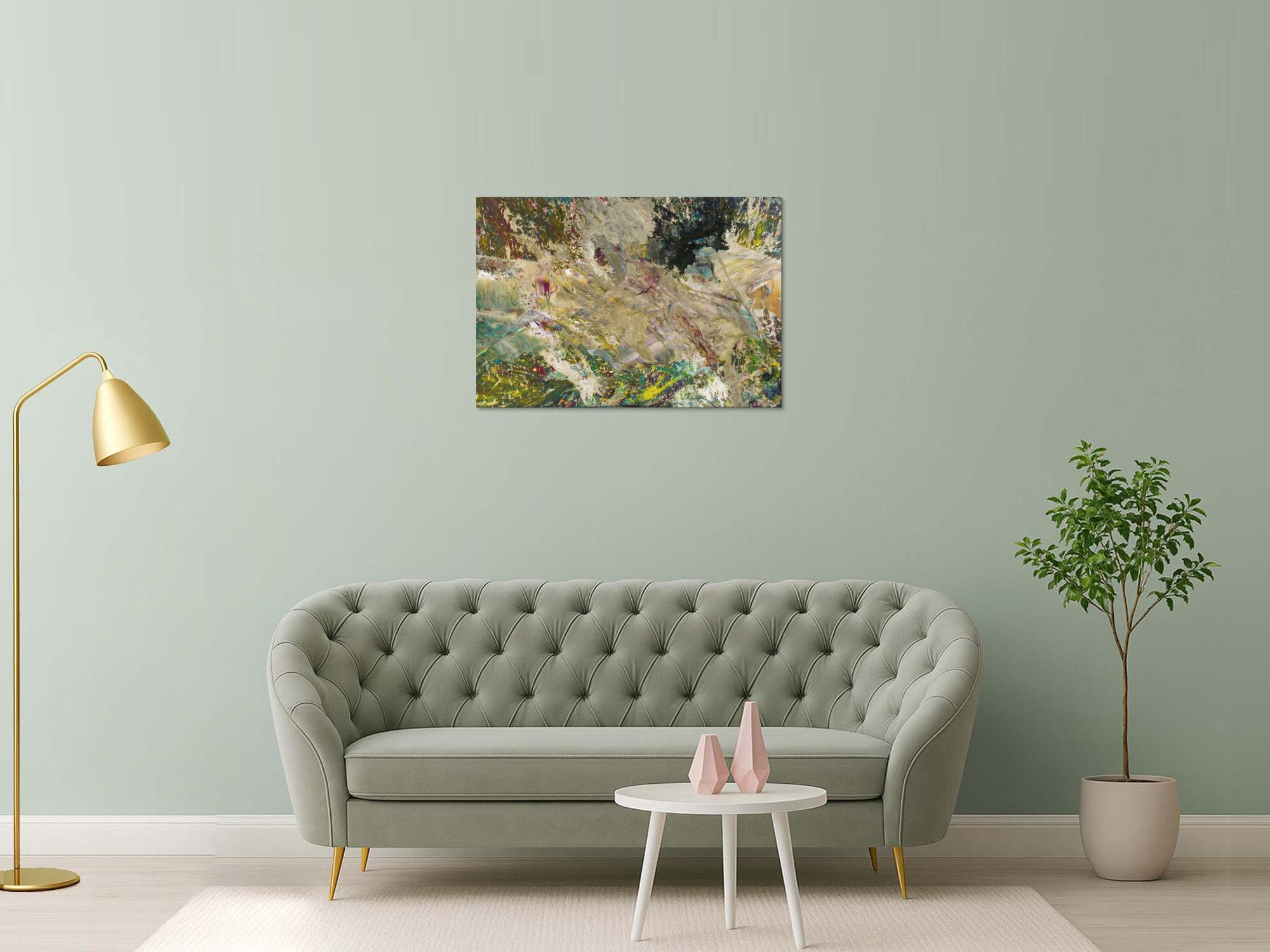 Abstraktes Bild auf Leinwand