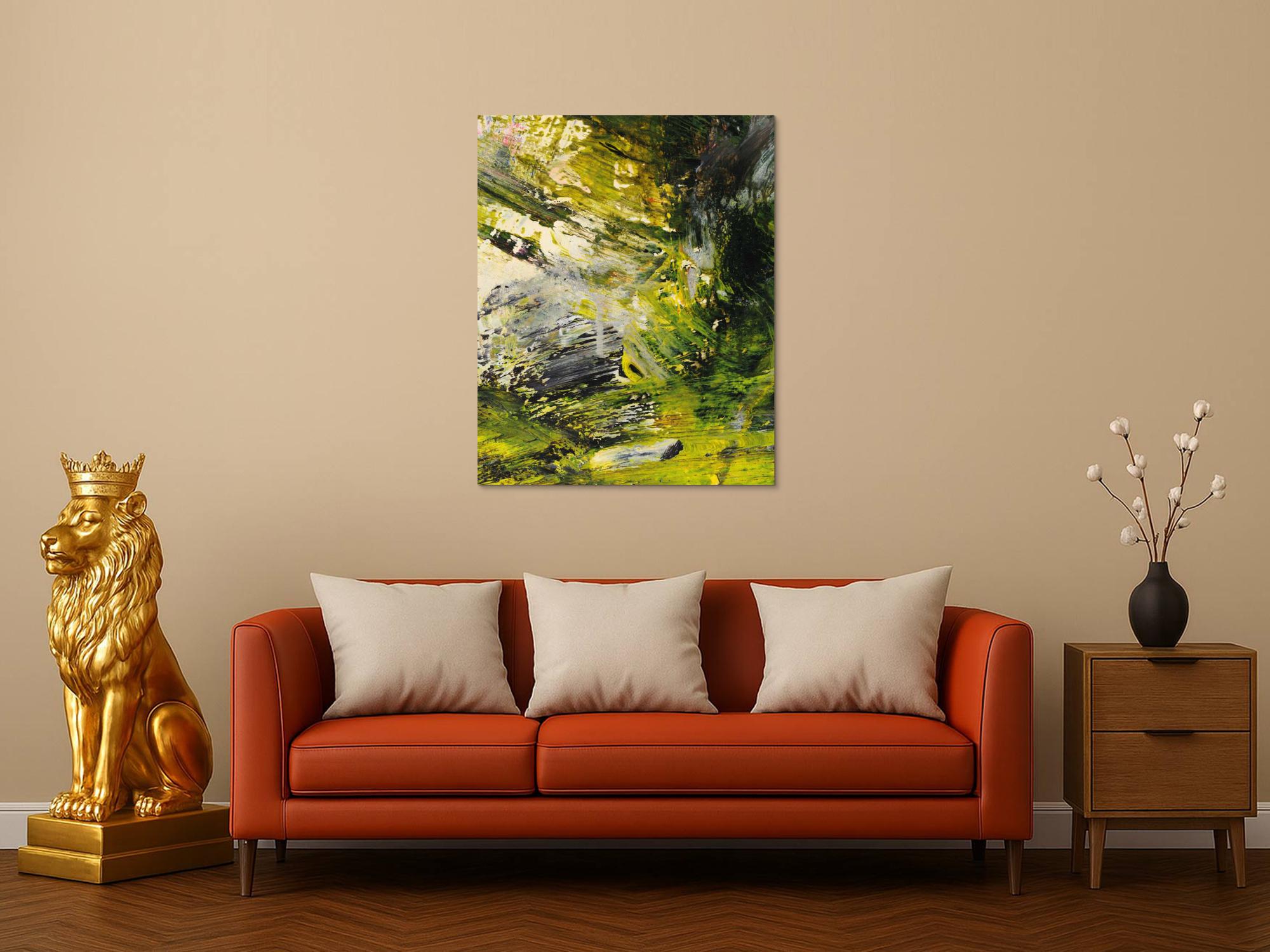 Abstraktes Bild auf Leinwand