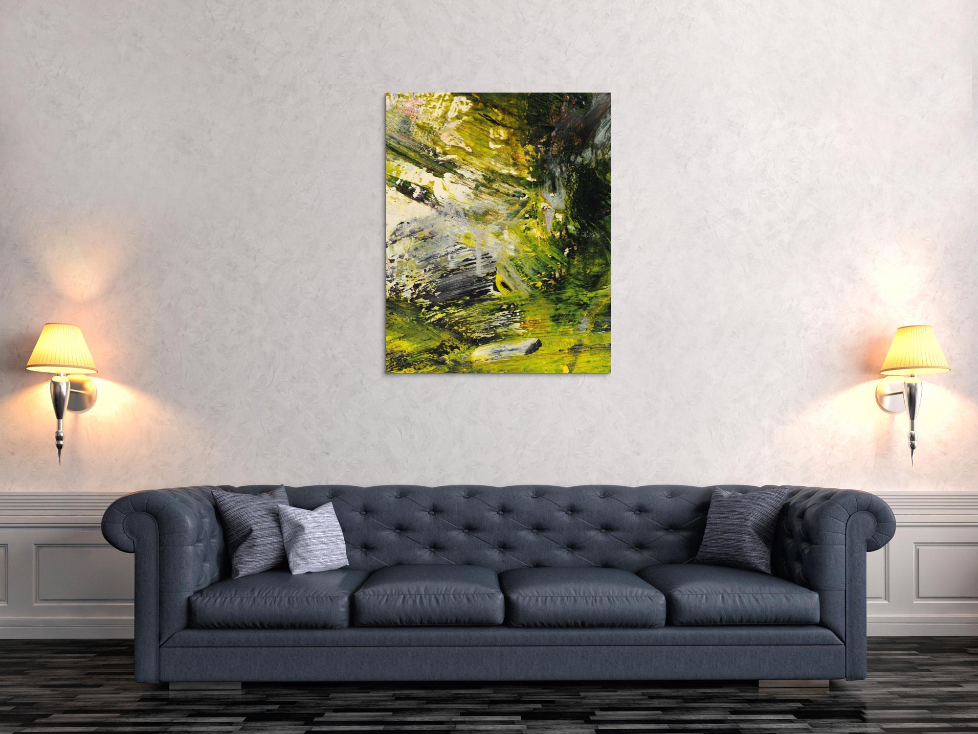 Abstraktes Bild auf Leinwand